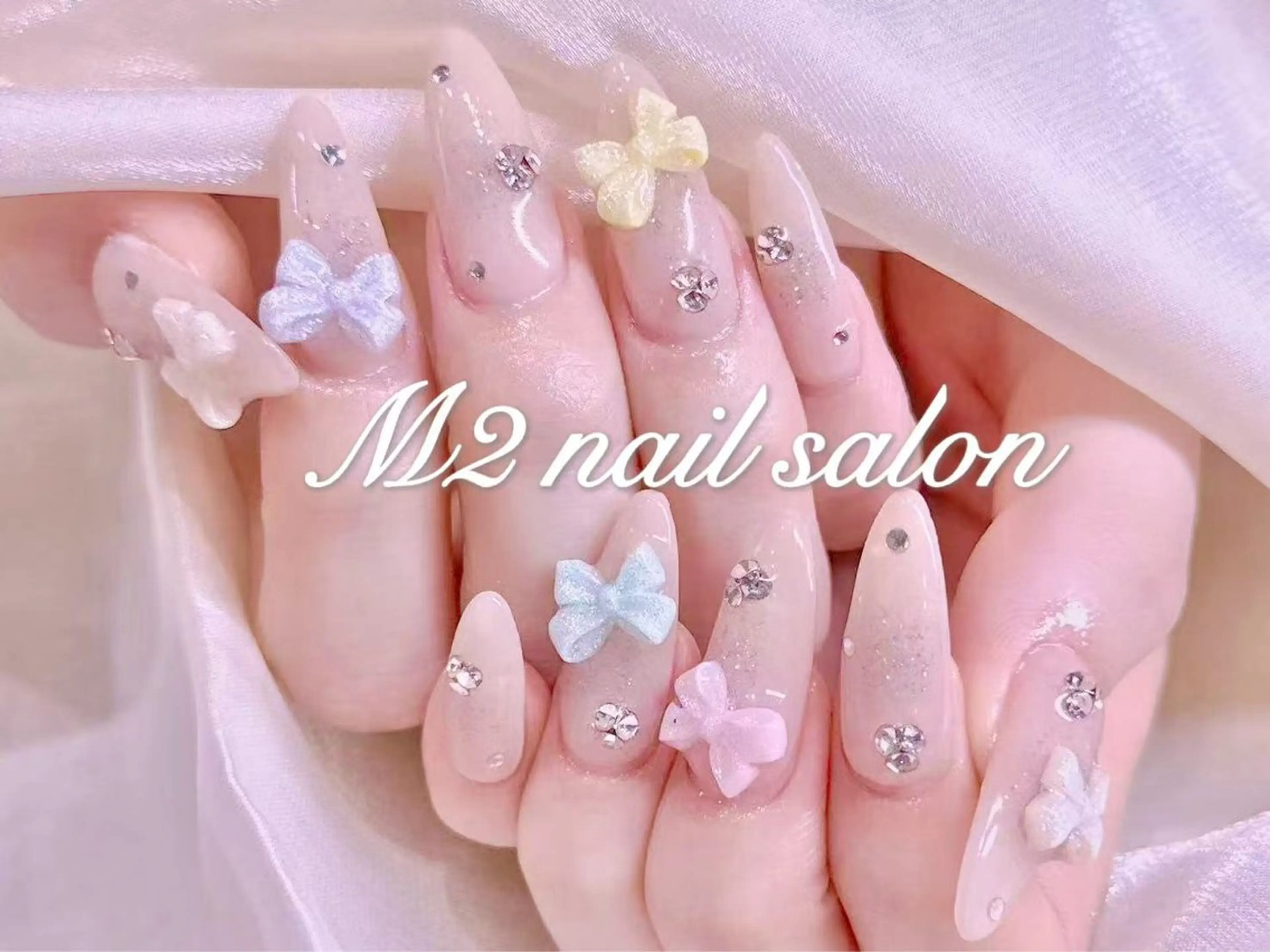 ネイル 長さだし専門店 M2　rikaのネイルデザイン