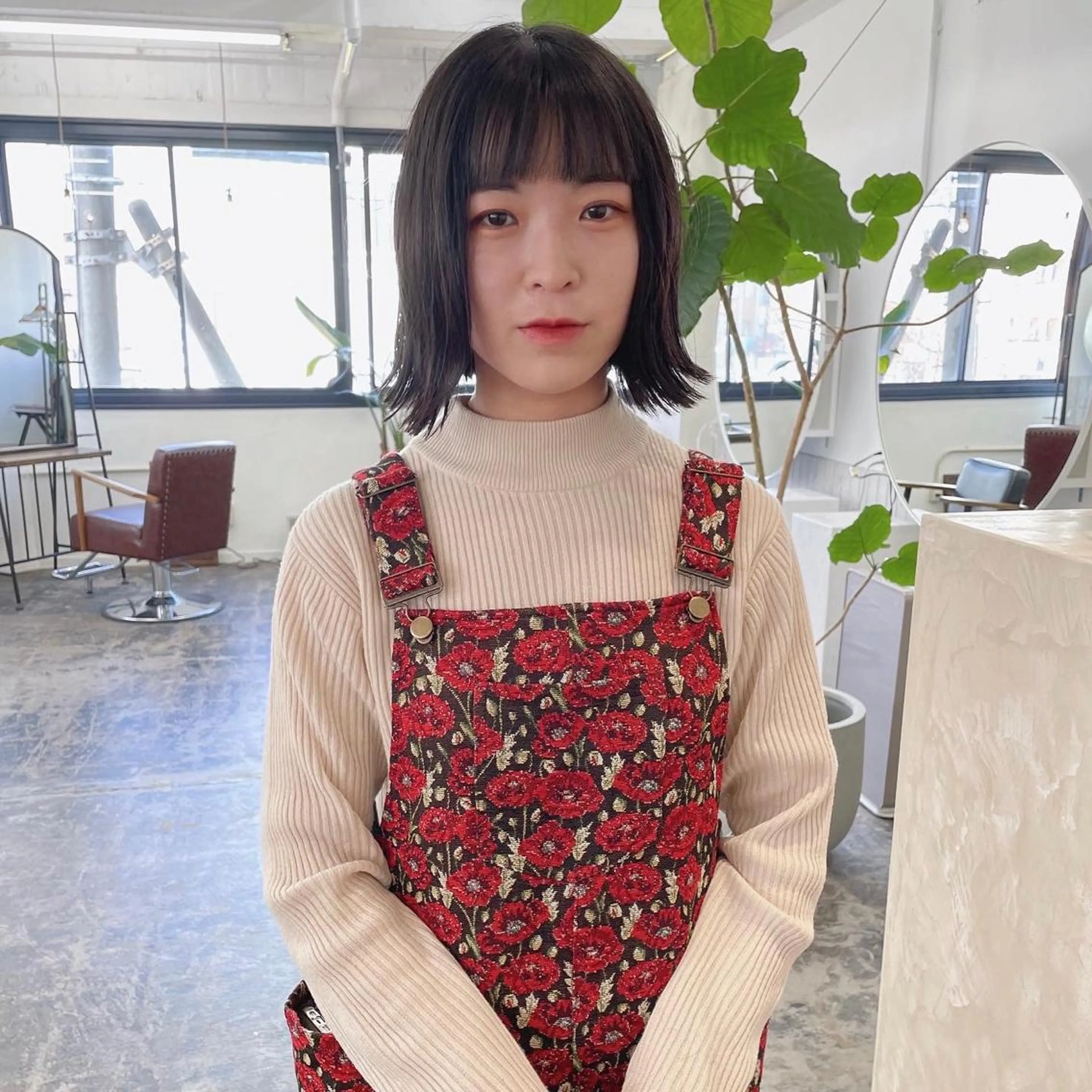 ミディアム カット スギヤマ ショウゴのヘアスタイル
