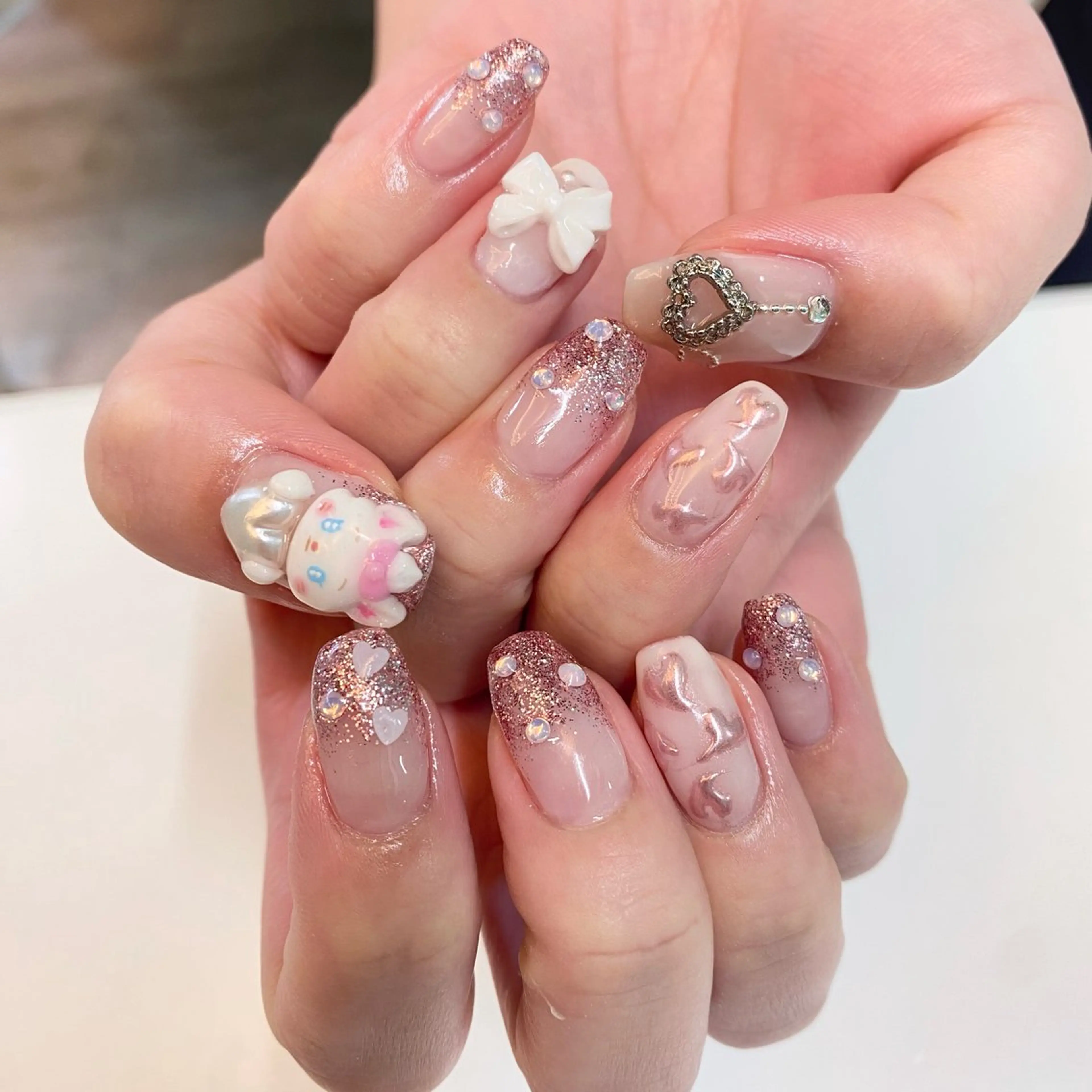 ネイル ハンドネイル Kira-ra所属・Kira-ra💎 KIRARIのネイルデザイン