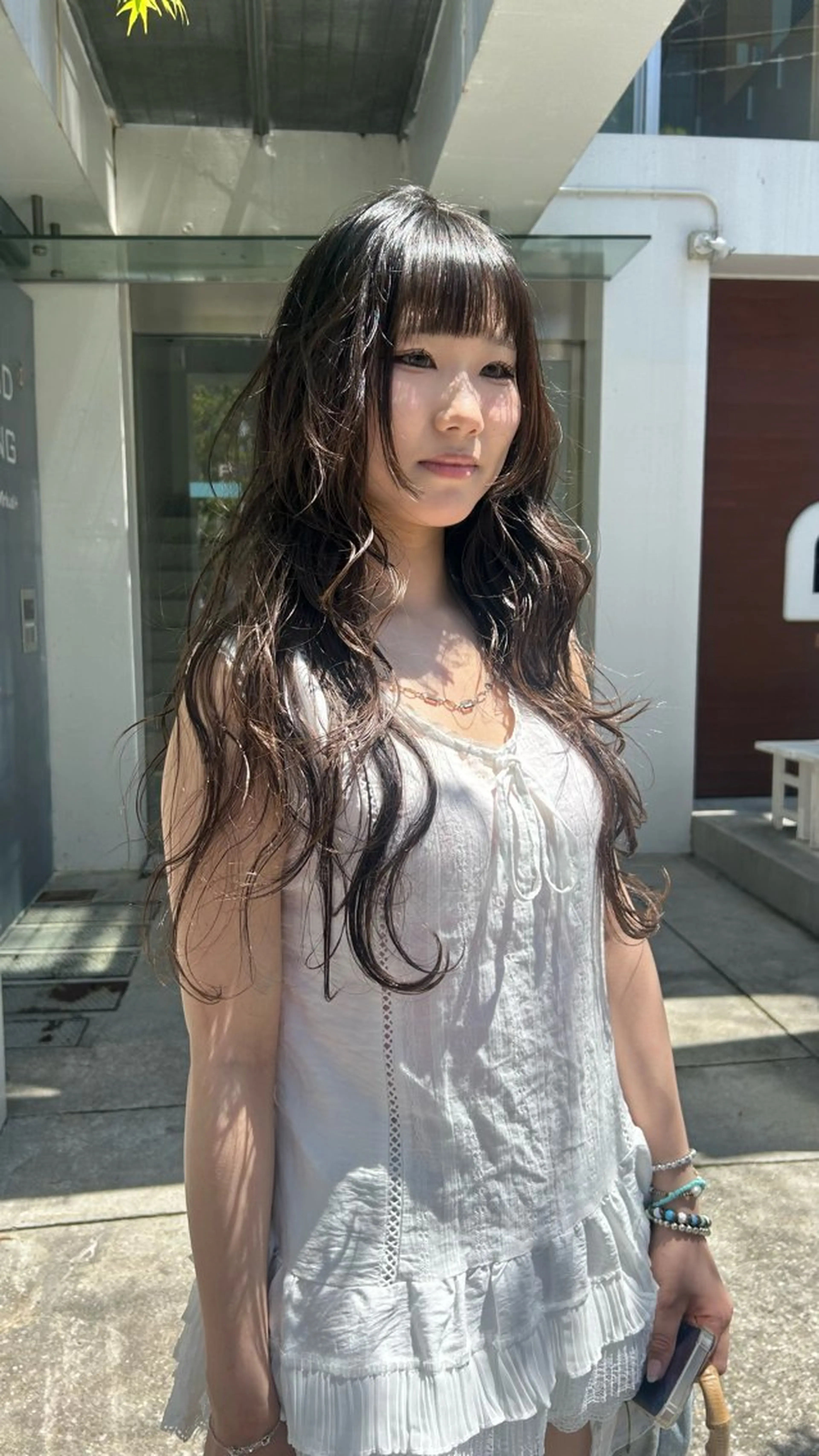 ロング ヘアカラー じゅわっと暖色カラー 🍊Moemiのヘアスタイル