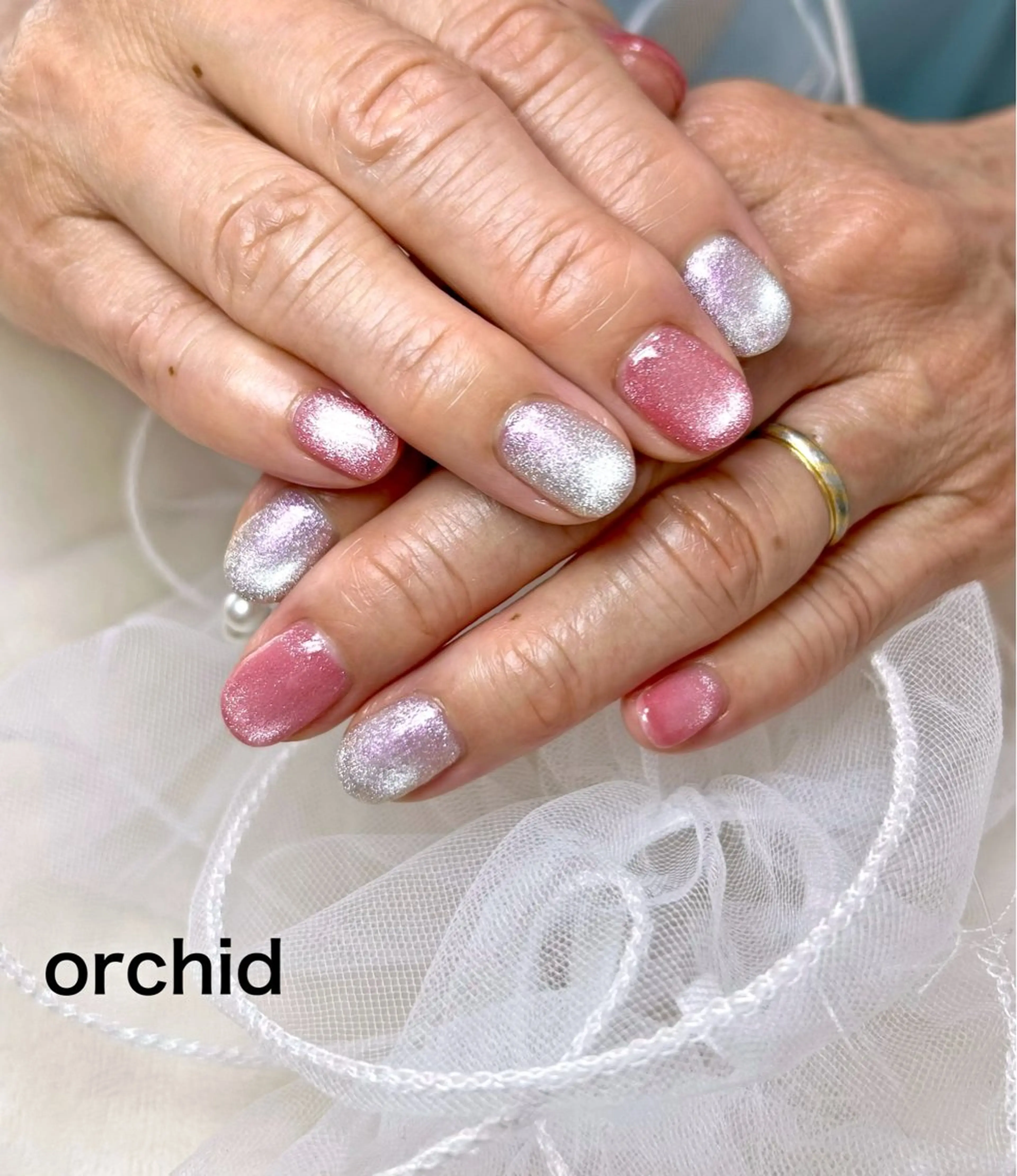 ネイル ハンドネイル フットネイル orchid ♡オーキッドのネイルデザイン