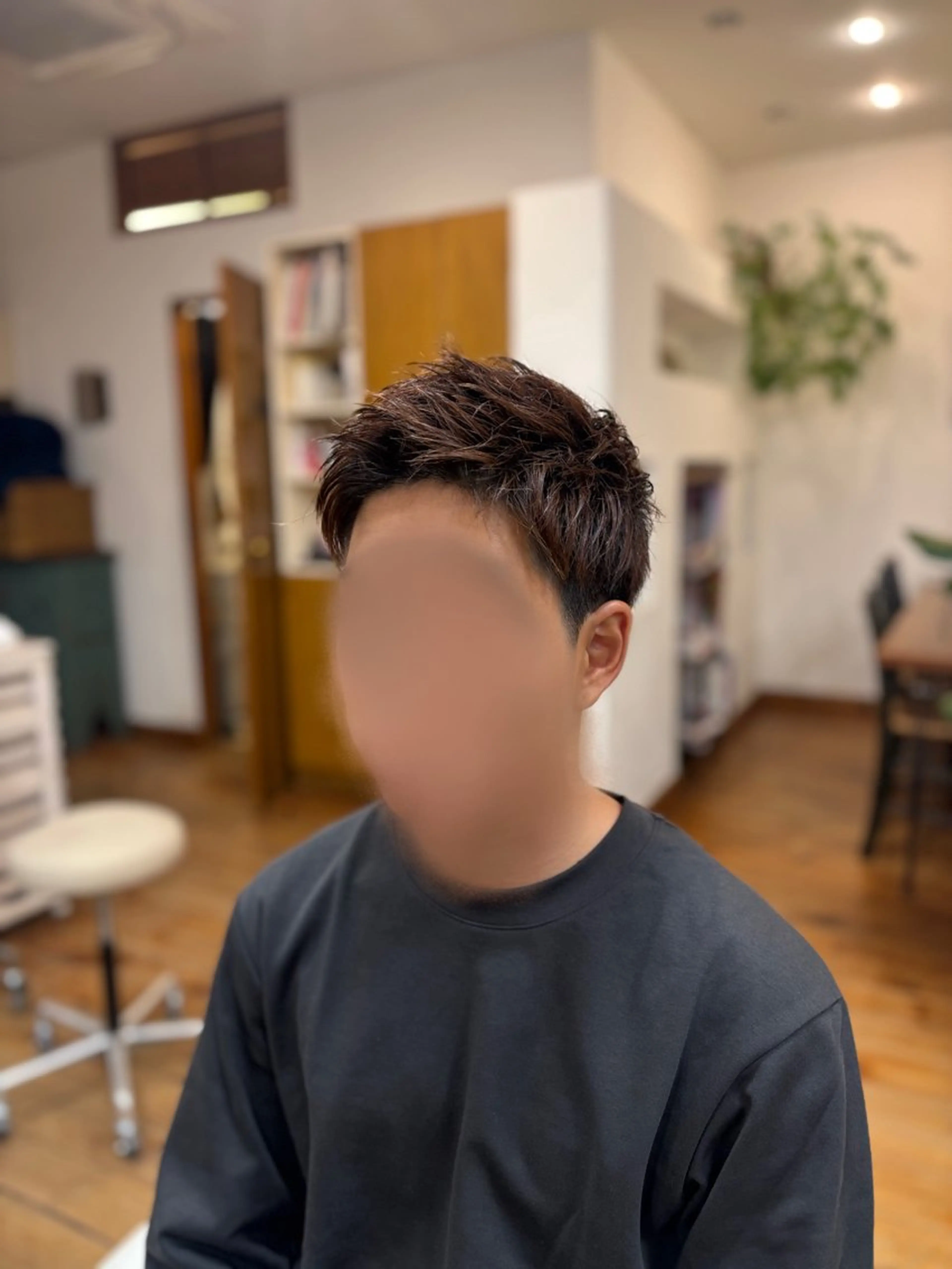 メンズ m nのヘアスタイル