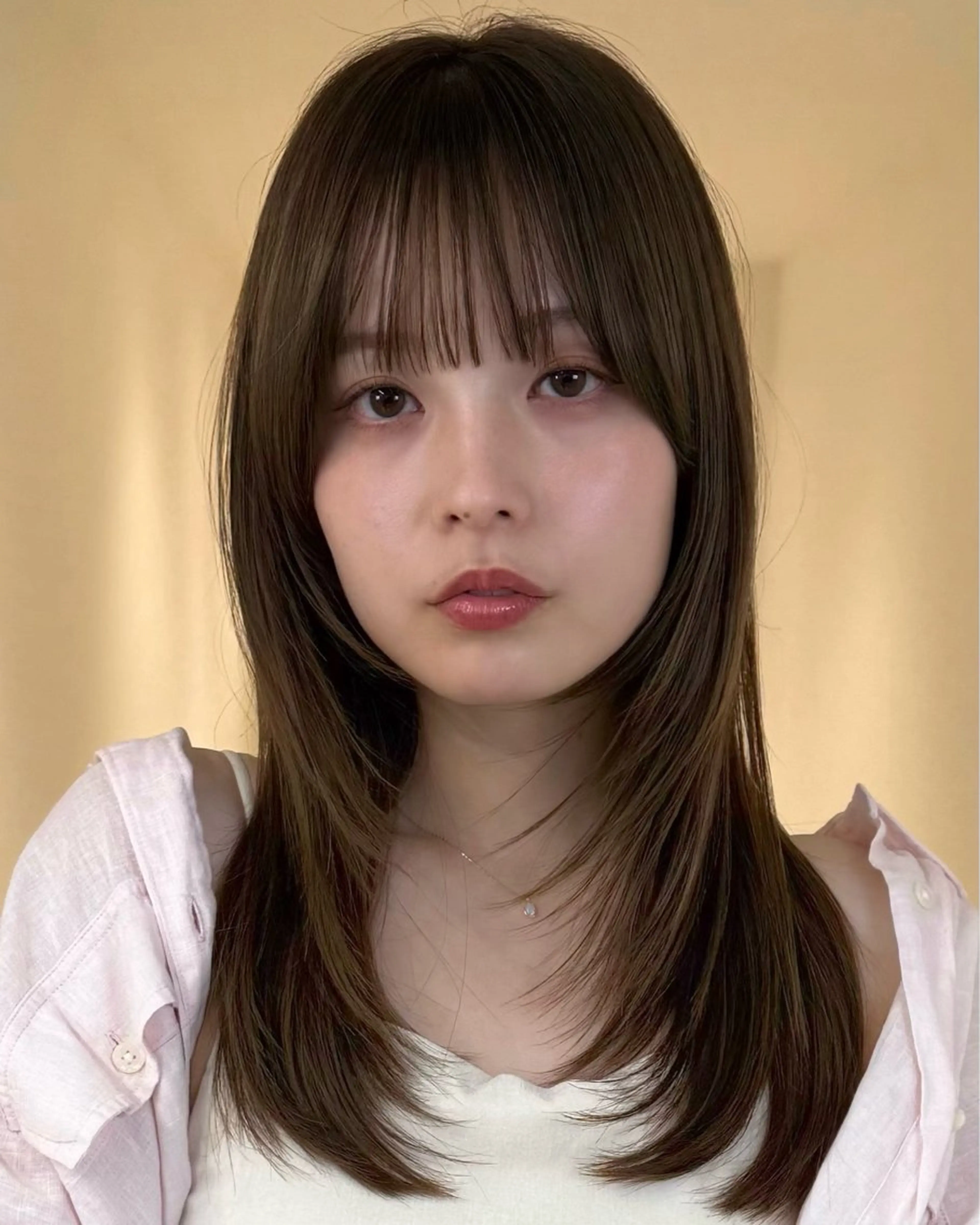 ミディアム カット hiromu/ レイヤー/渋谷のヘアスタイル