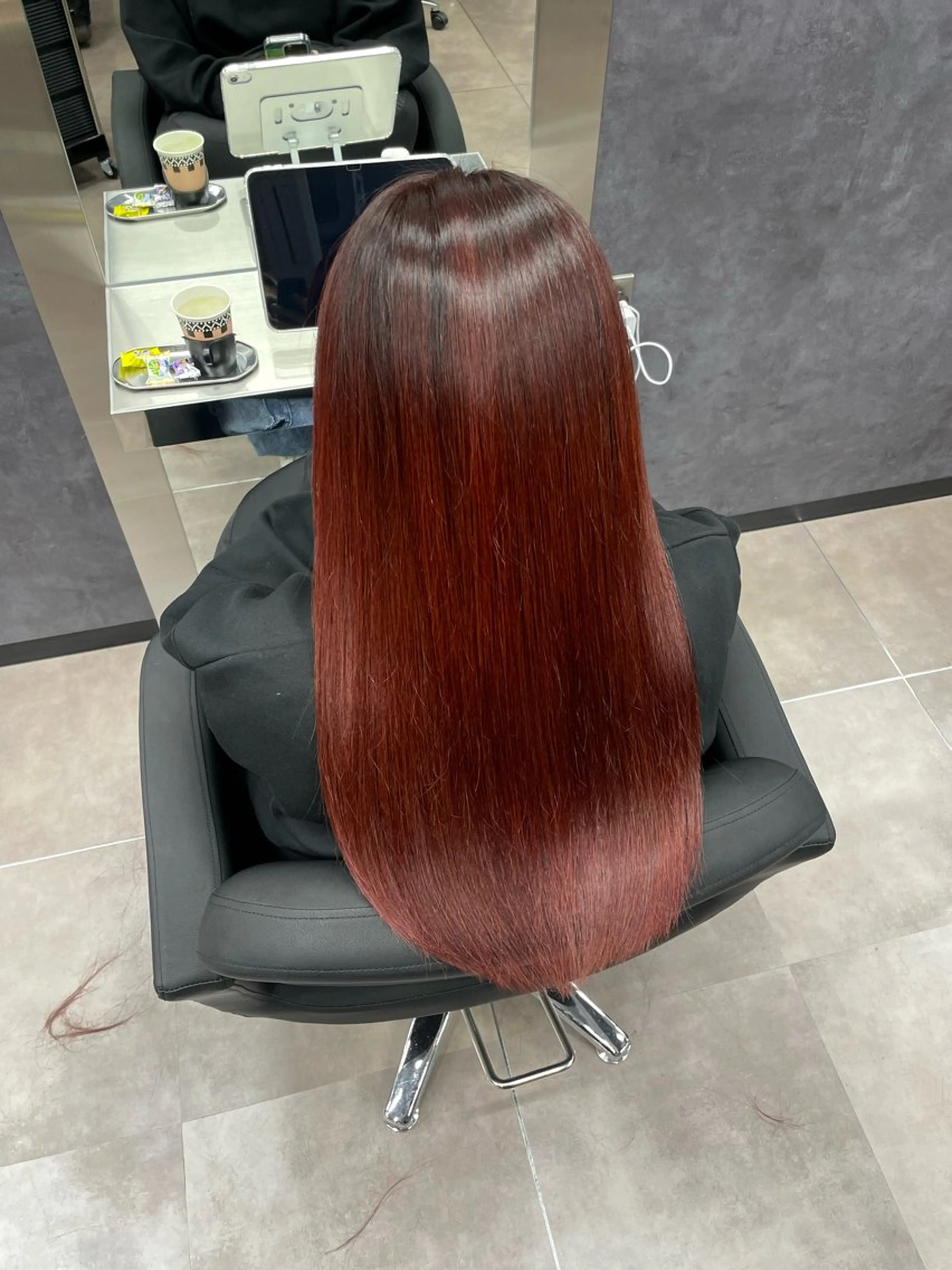 ロング カット ヘアカラー トリートメント CYNTHIADUE 店長｜ IRISUのヘアスタイル