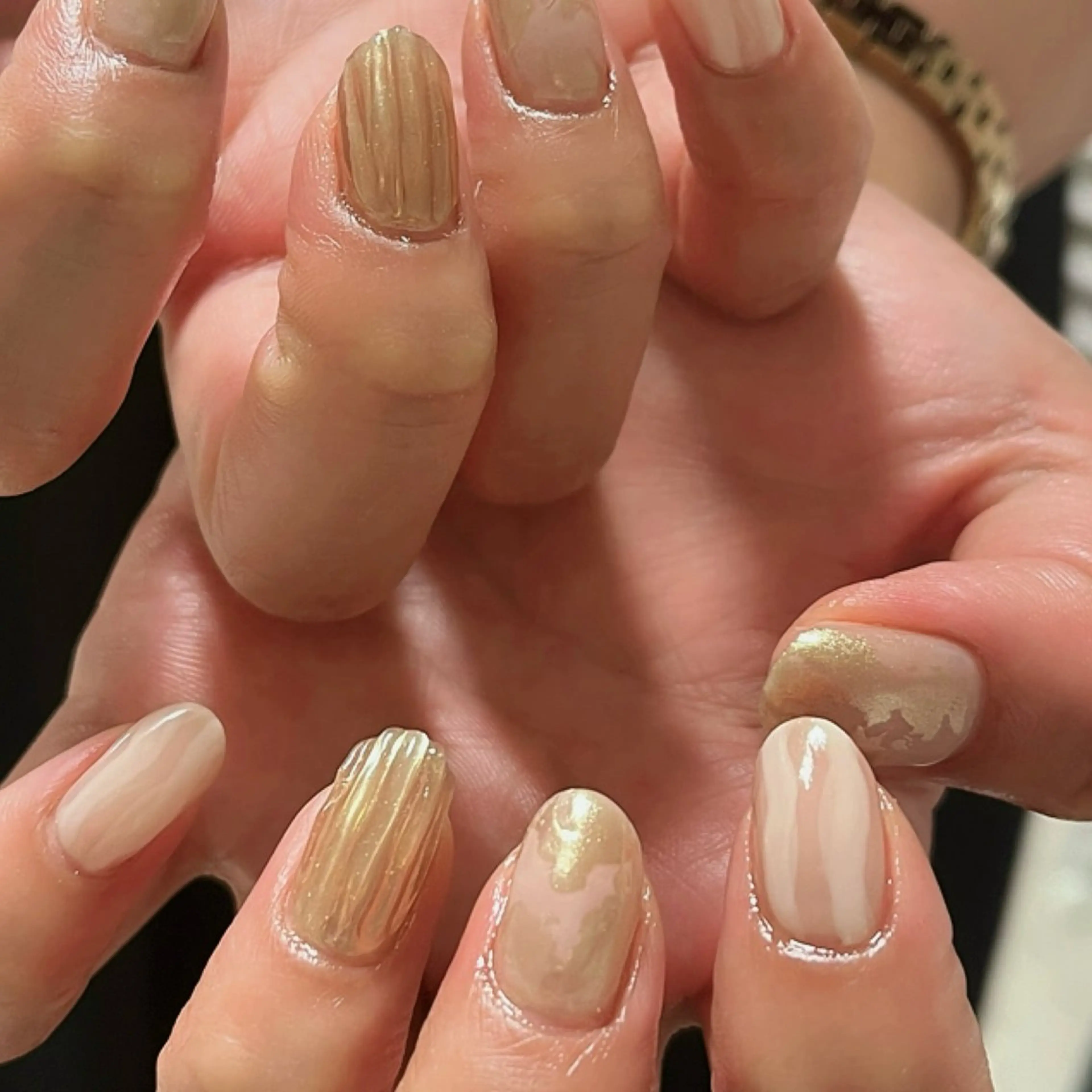 ネイル 【Zina京都駅前】 きぬがわ らむのネイルデザイン