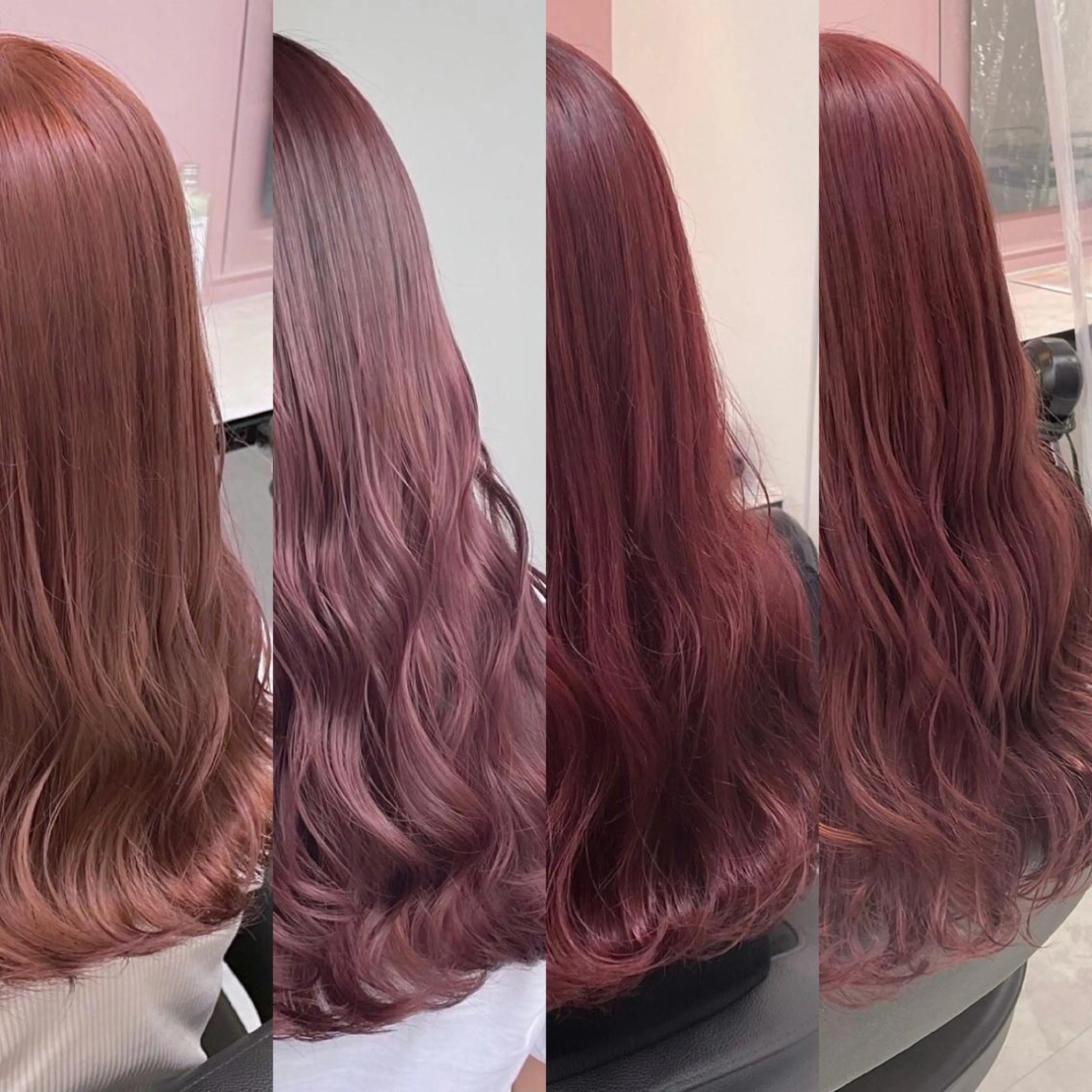 セミロング カラー ヘアアレンジ 透明感/艶髪/💖 トレンドスタイル💖のヘアスタイル