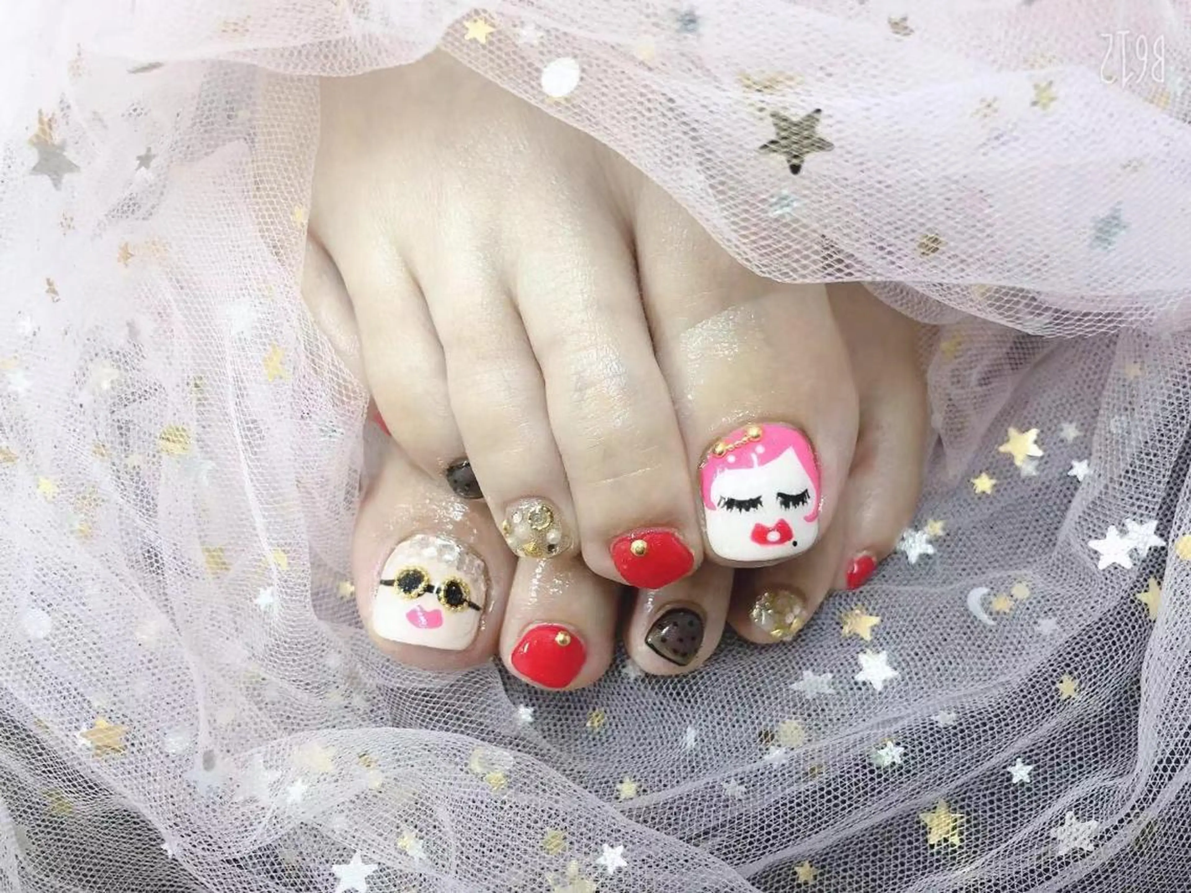 ネイル フットネイル Sachi Nail上野のネイルデザイン