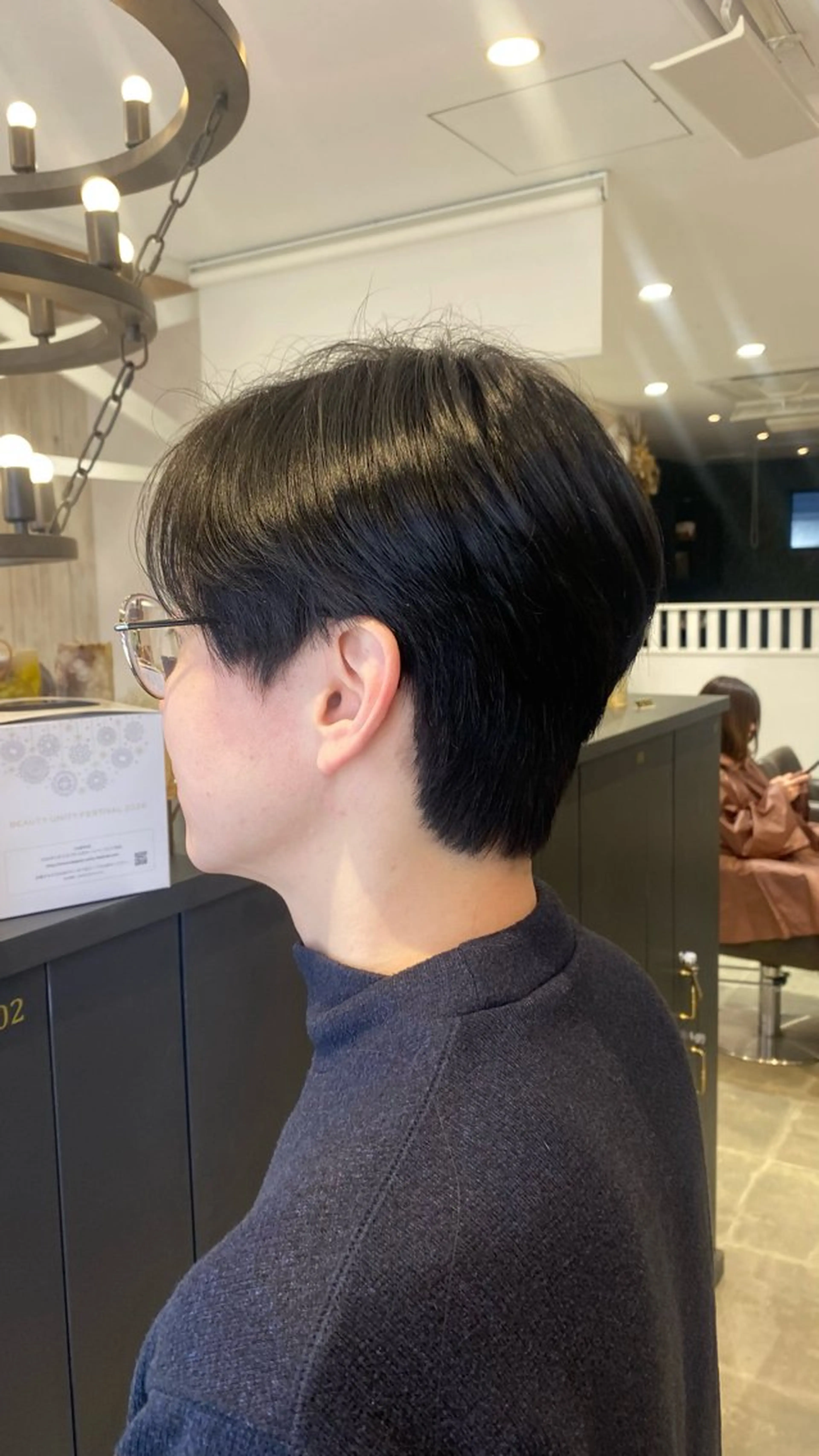 ショート カット 柴田 枝利子のヘアスタイル