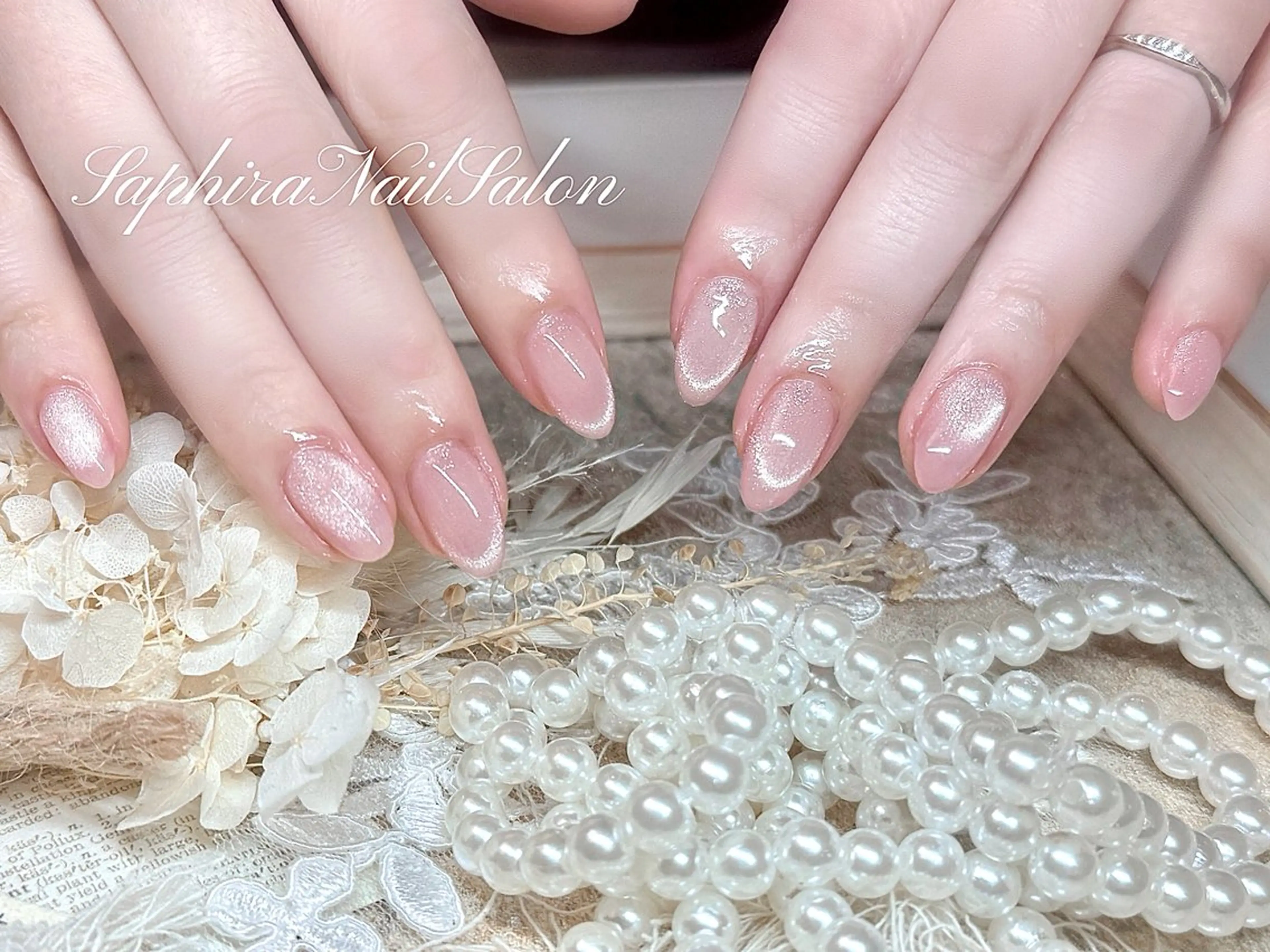 カラー ハンドネイル Saphiraネイル サロン錦糸町のネイルデザイン