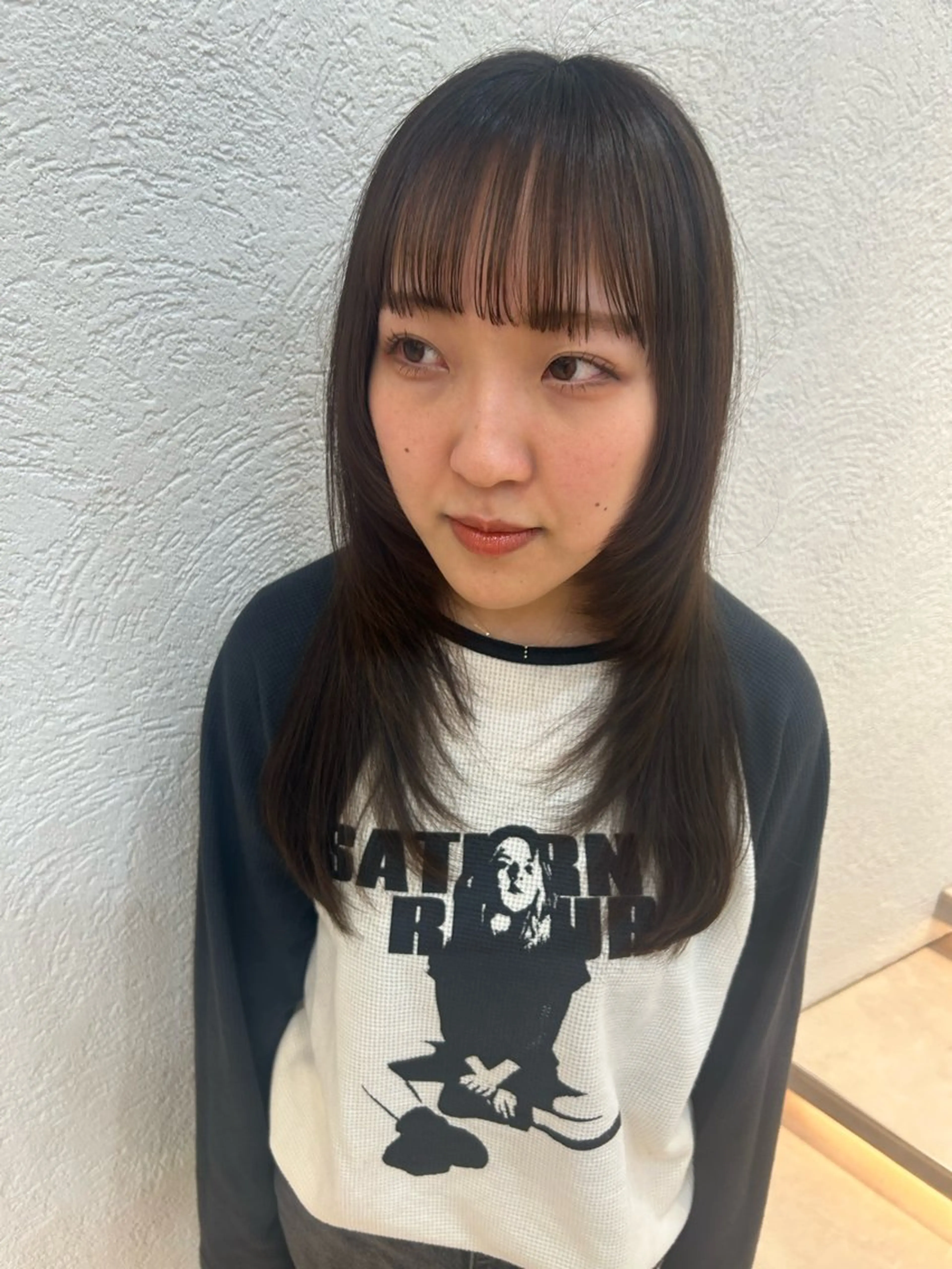 ロング レイヤーカット VISAGE a.c.t所属・齋藤 菜々実のヘアスタイル