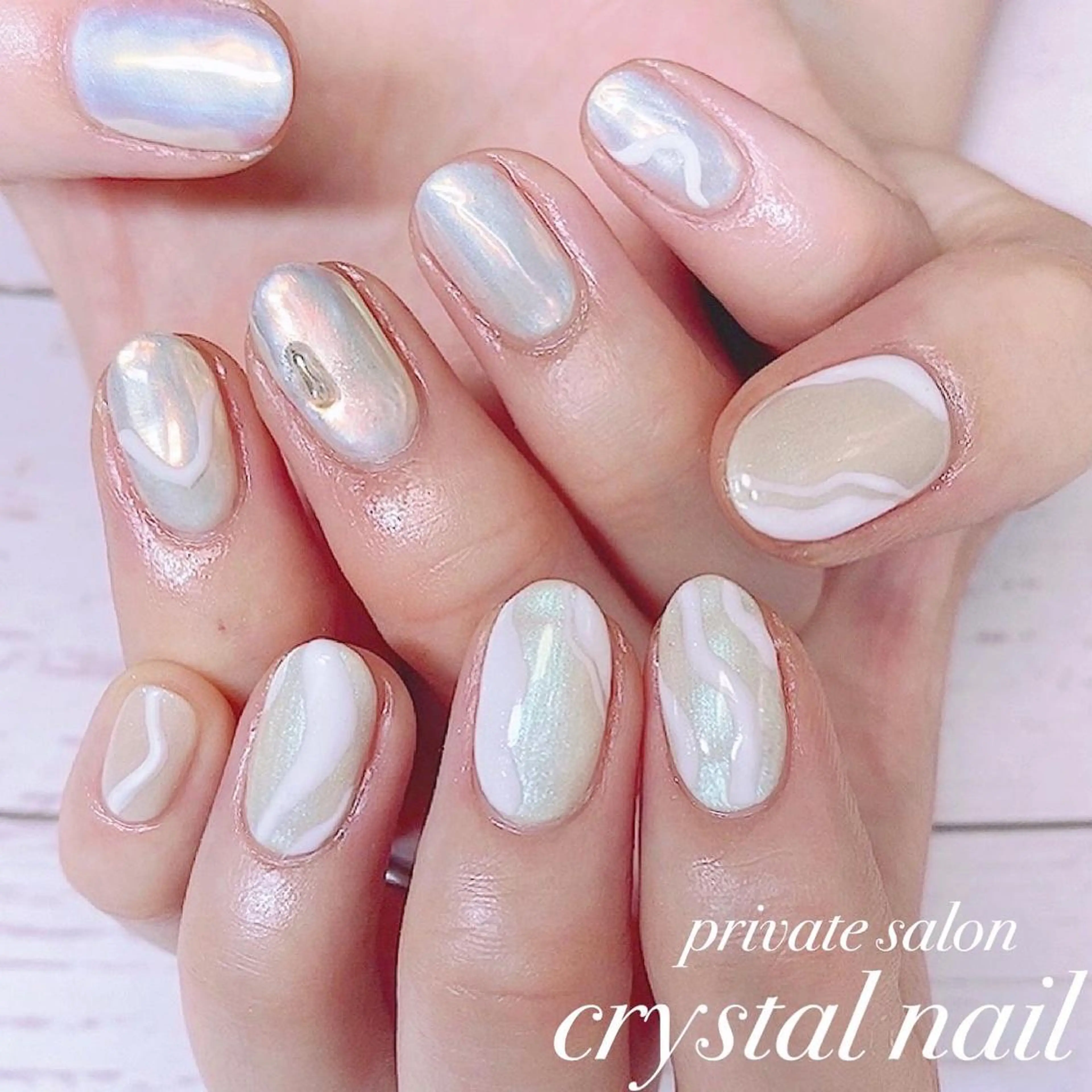 ネイル Crystal Nailのネイルデザイン
