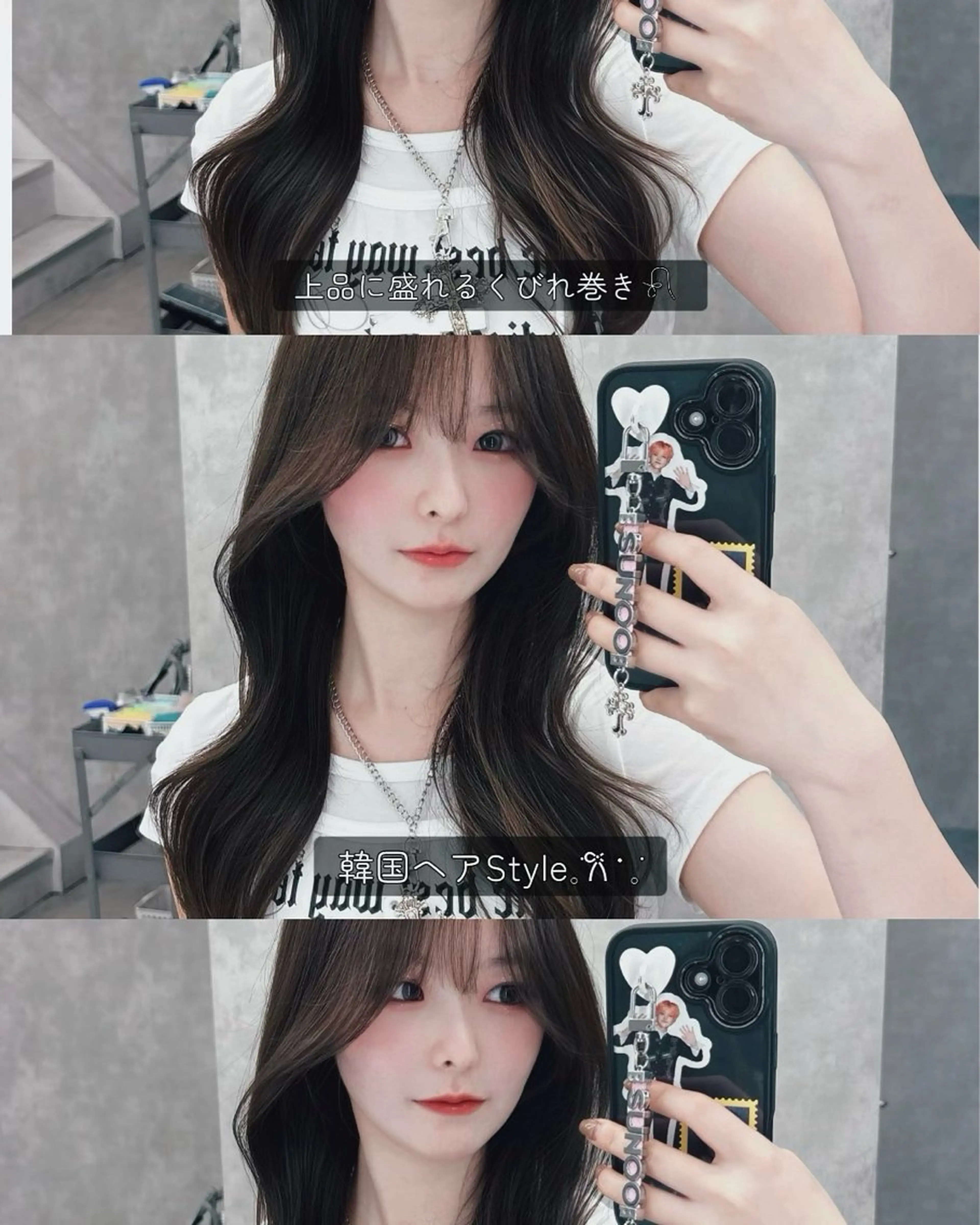 ロング カラー ⛓ワンホンレイヤー 🥀🖤/あいりのヘアスタイル