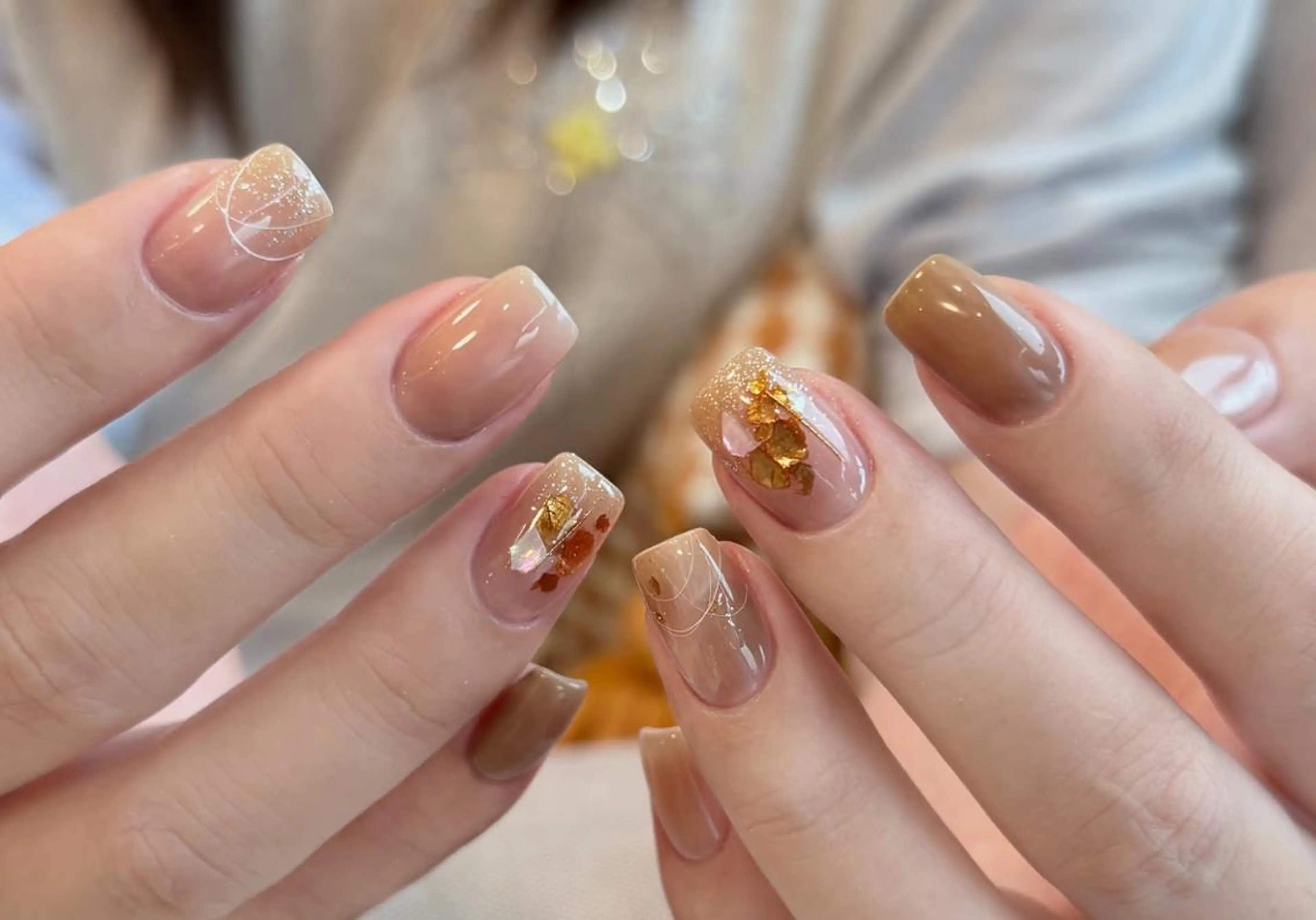ネイル ハンドネイル ハンドケア 🍑 momo_nailのネイルデザイン