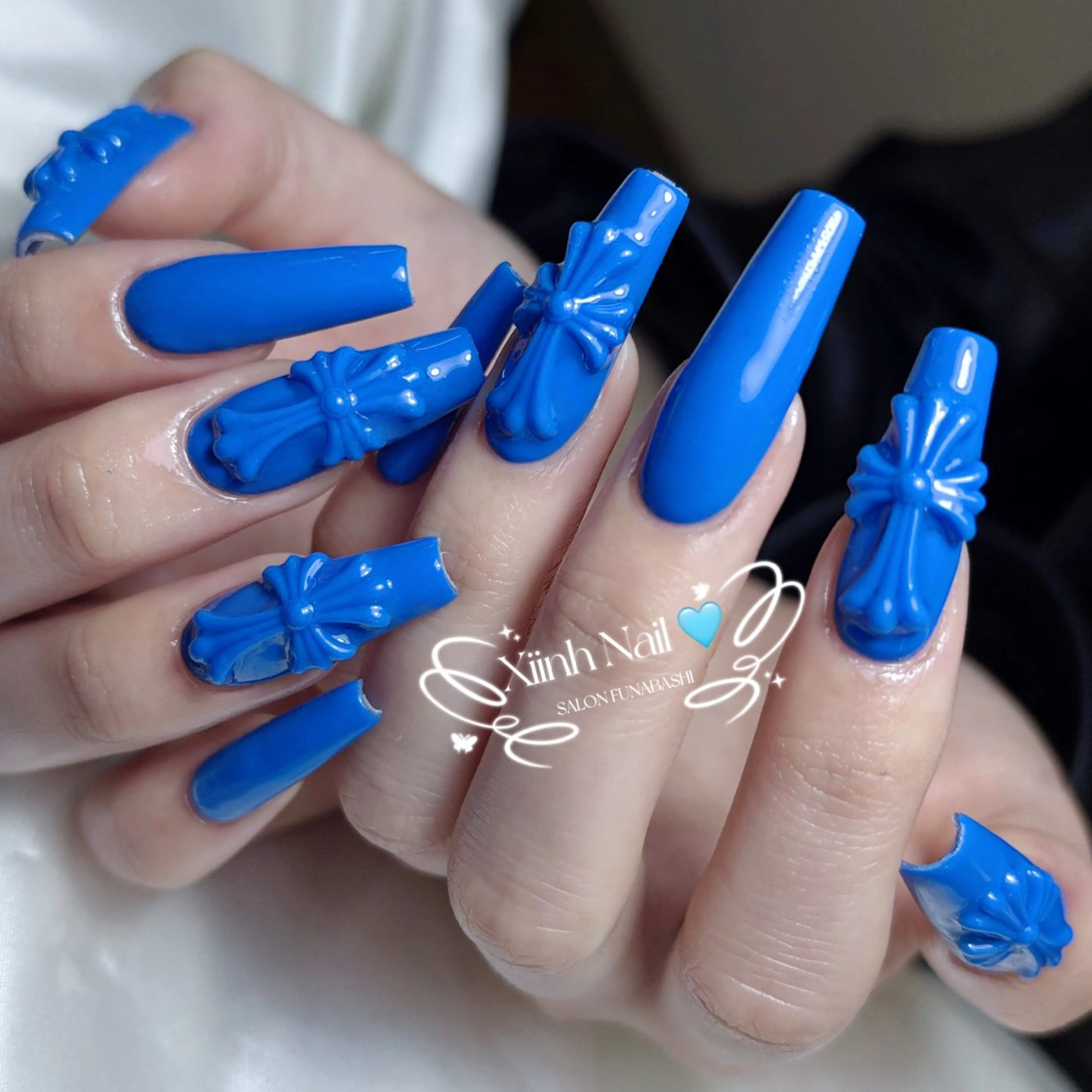 ネイル チークネイル 桜ネイル 長さ出し フットネイル ジェルネイル ハンドネイル XIINH NAIL SALONのネイルデザイン