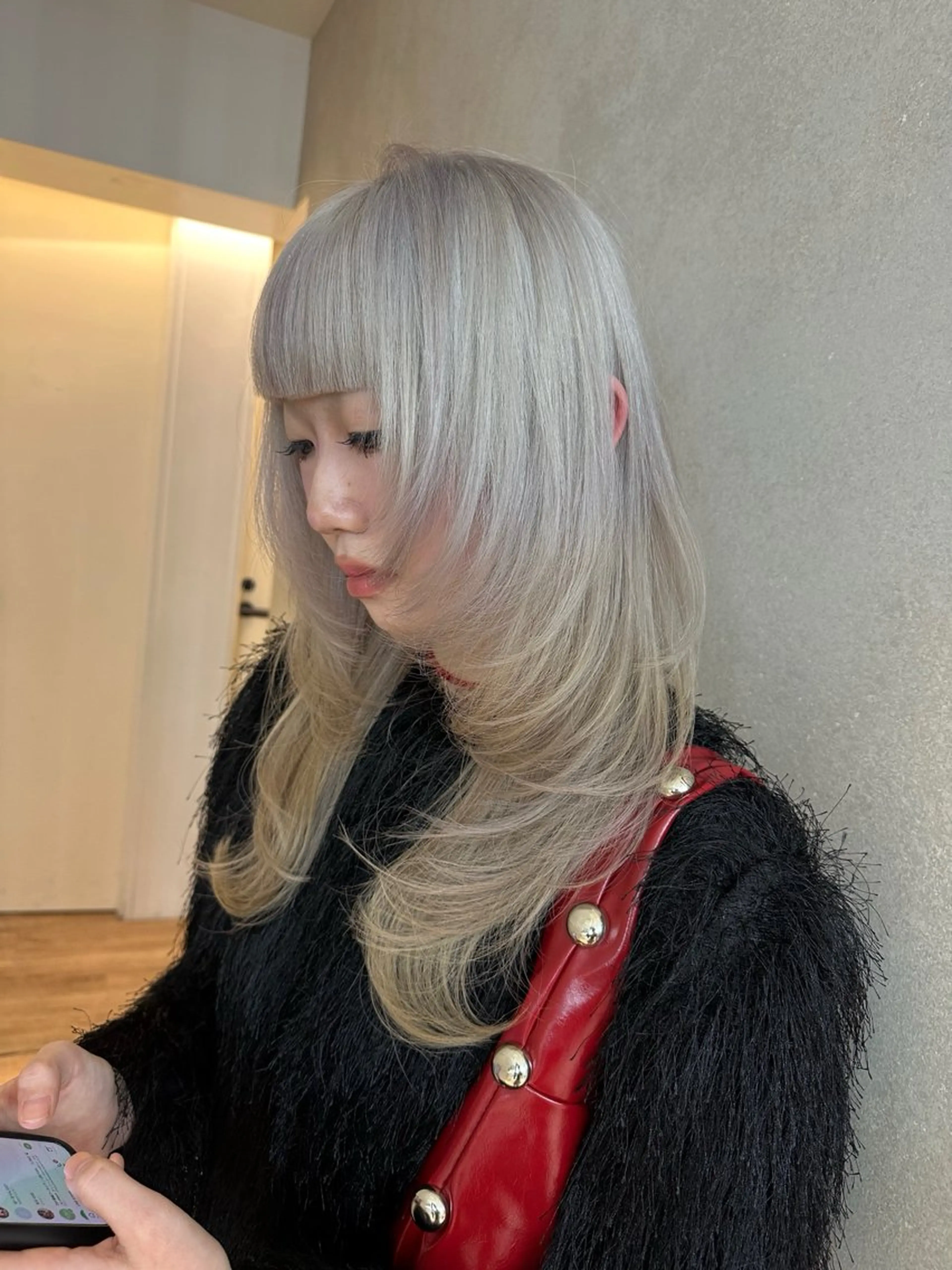 カラー ヘアカラー ハイトーン特化 pepe🎀のヘアスタイル