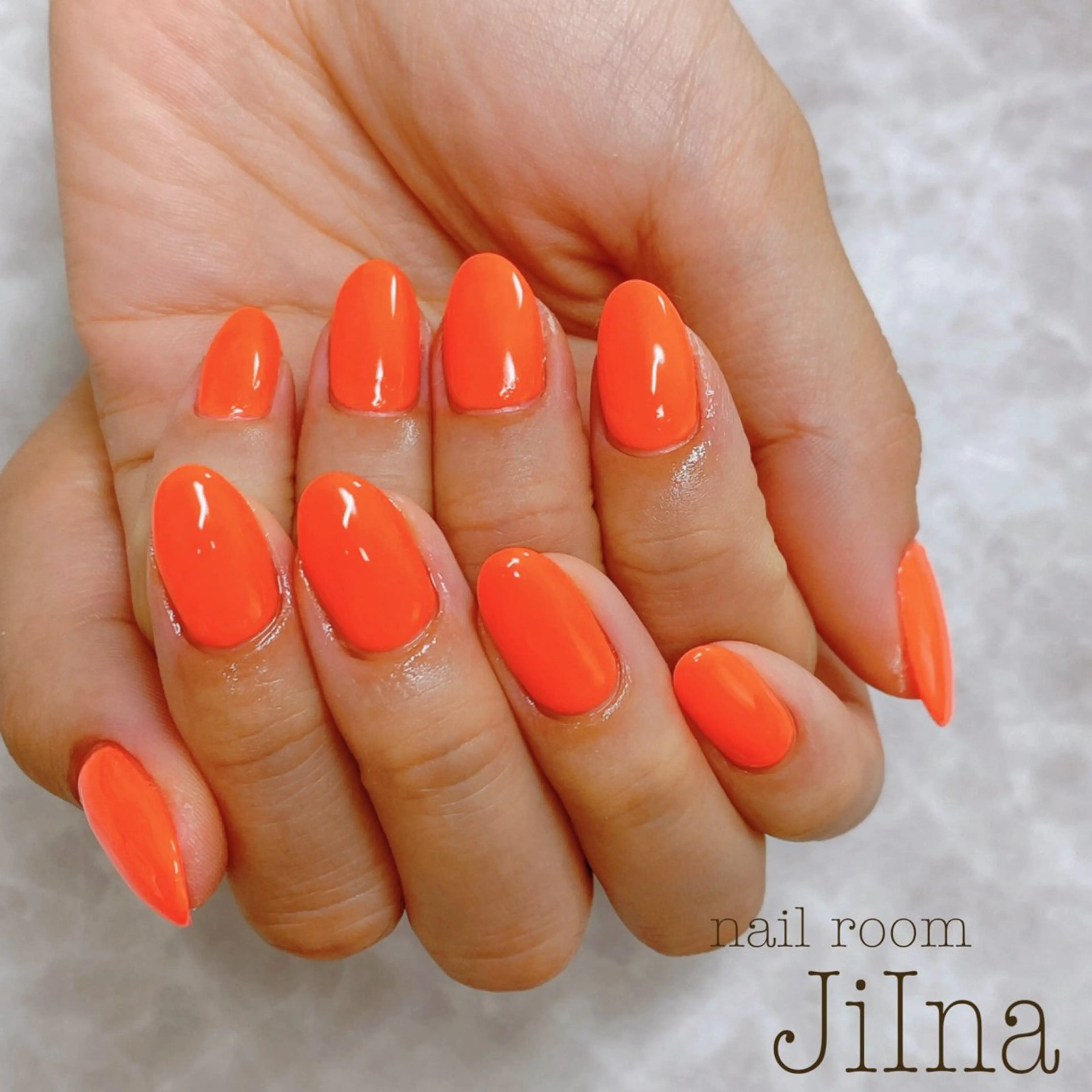 ネイル ワンカラーネイル JiIna nailのネイルデザイン