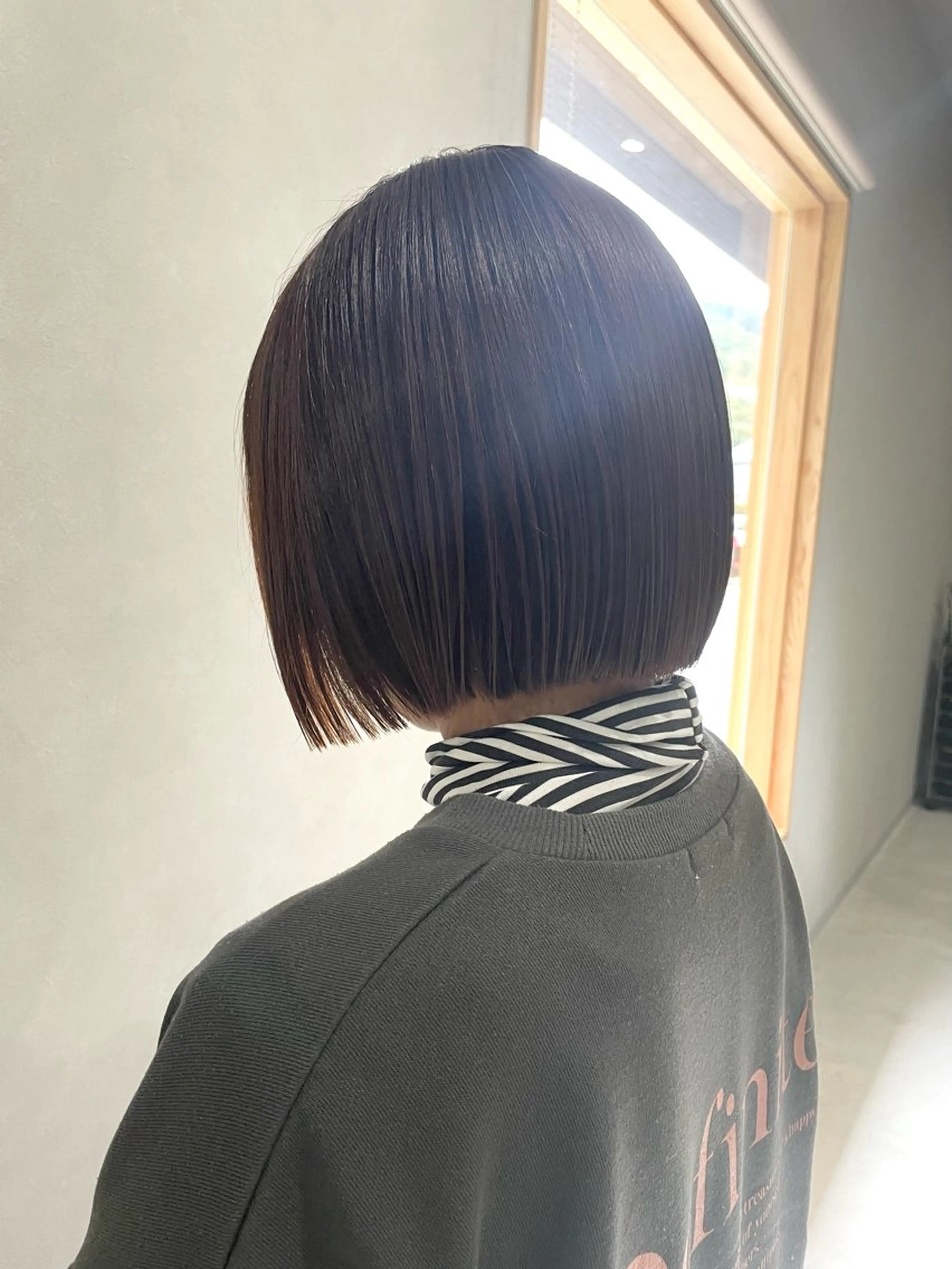 ショート カラー ベージュカラー ボブ 福村 拓也のヘアスタイル