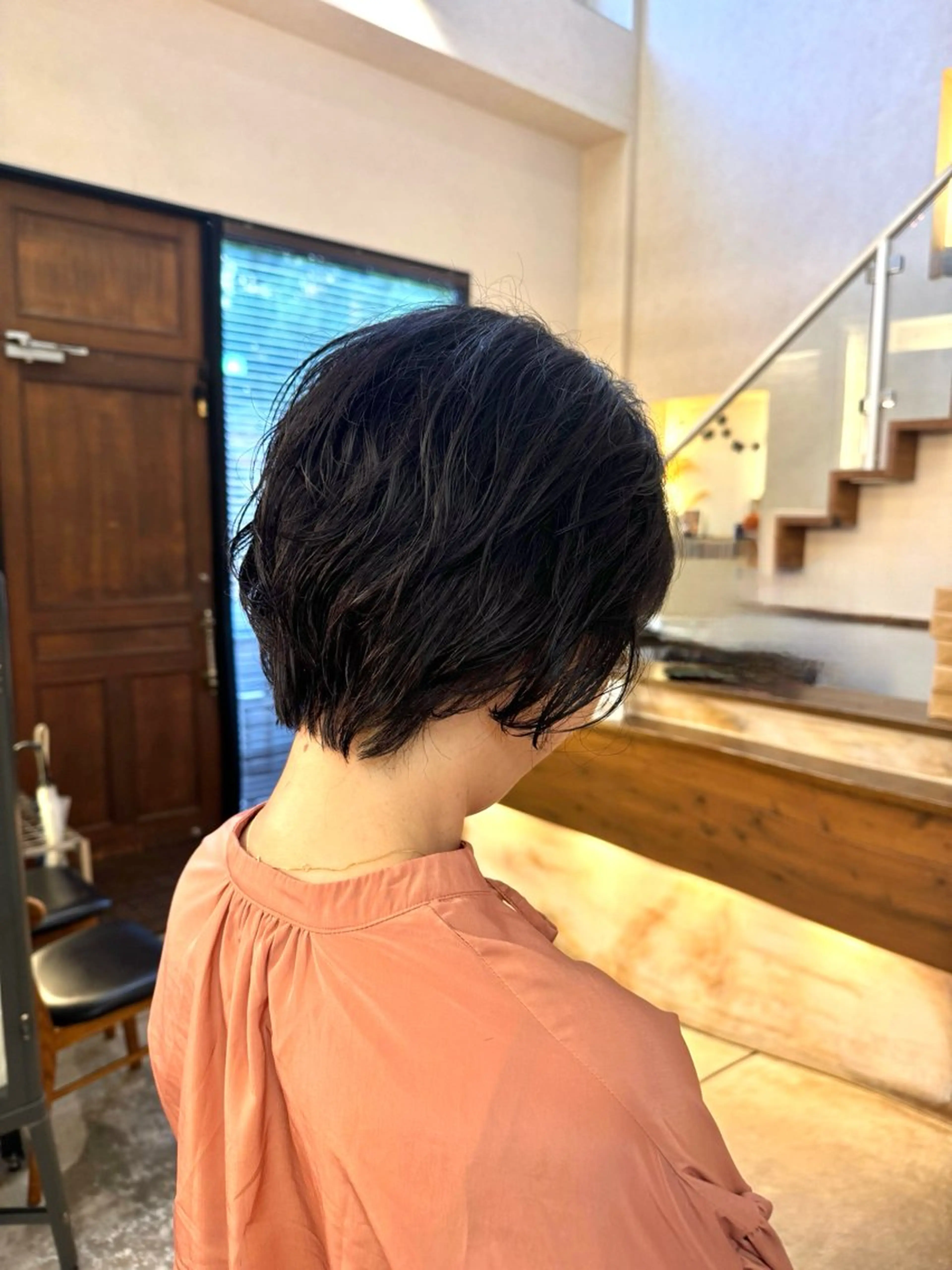 ショート くせ毛 能隅あいかFLEAR 口コミ⭐️5.0⭐️のヘアスタイル