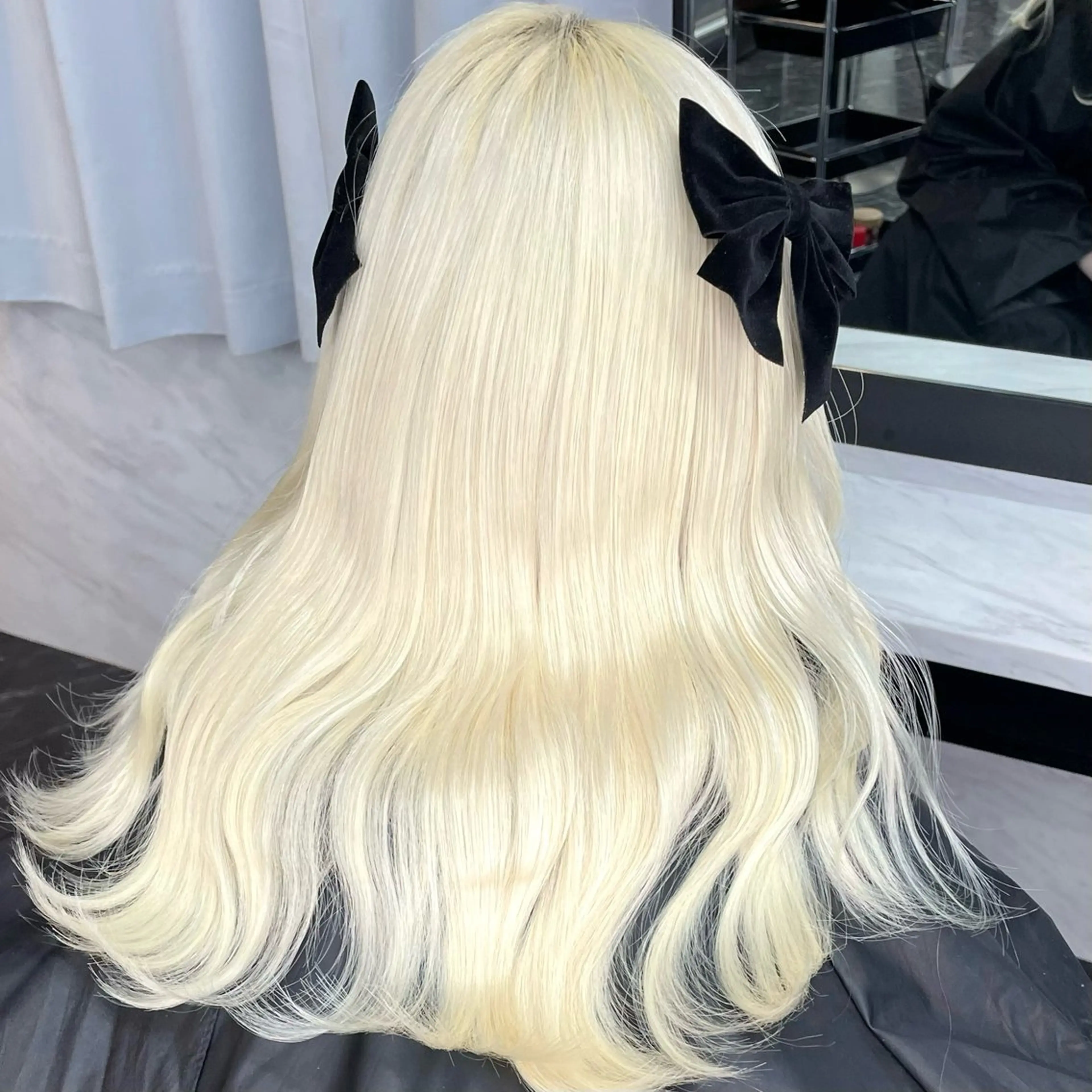 ミディアム カラー ヘアカラー トリートメント エクステ🩵ブリーチ 韓国ヘア🩵KAEのヘアスタイル