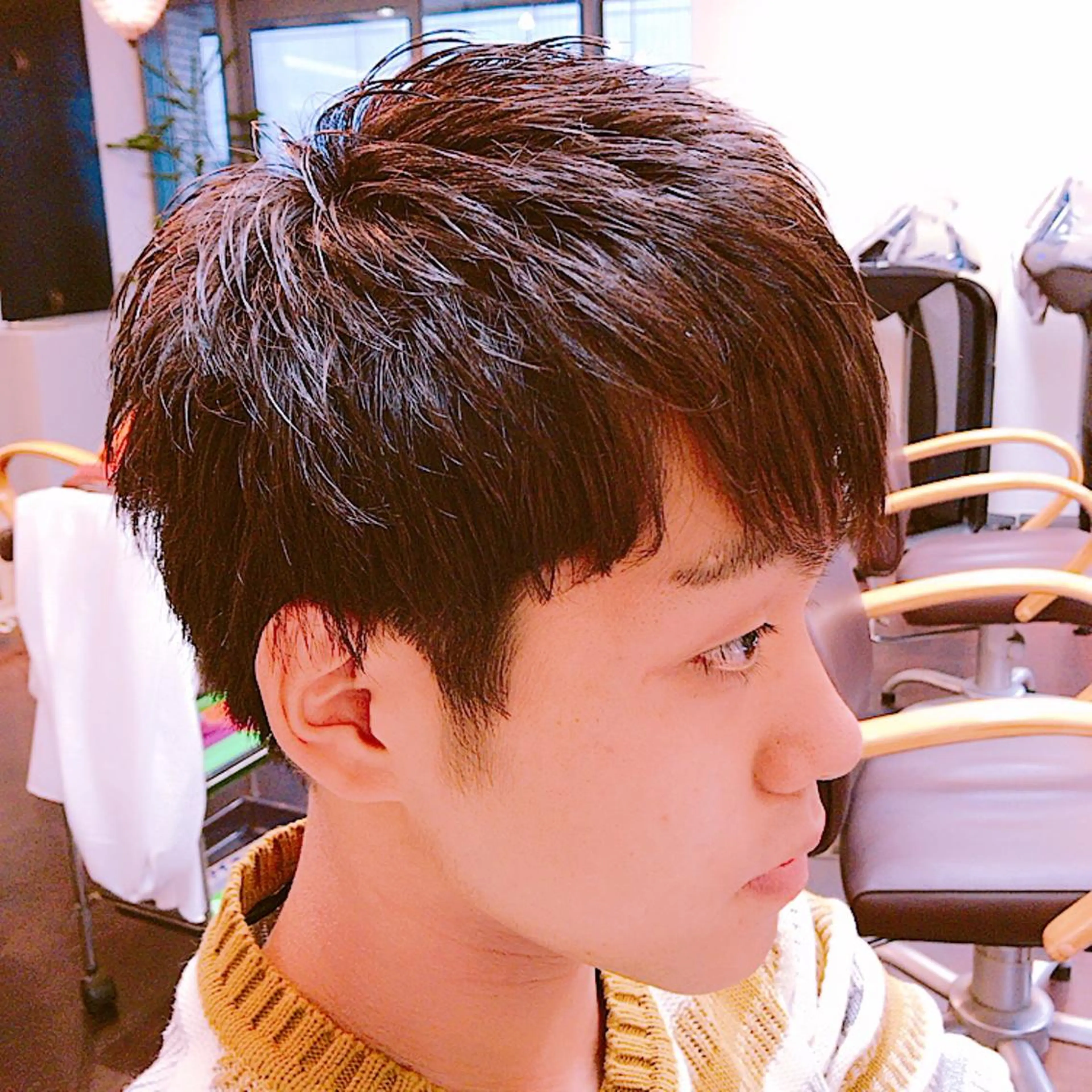 メンズ 前之園 ひかるのヘアスタイル