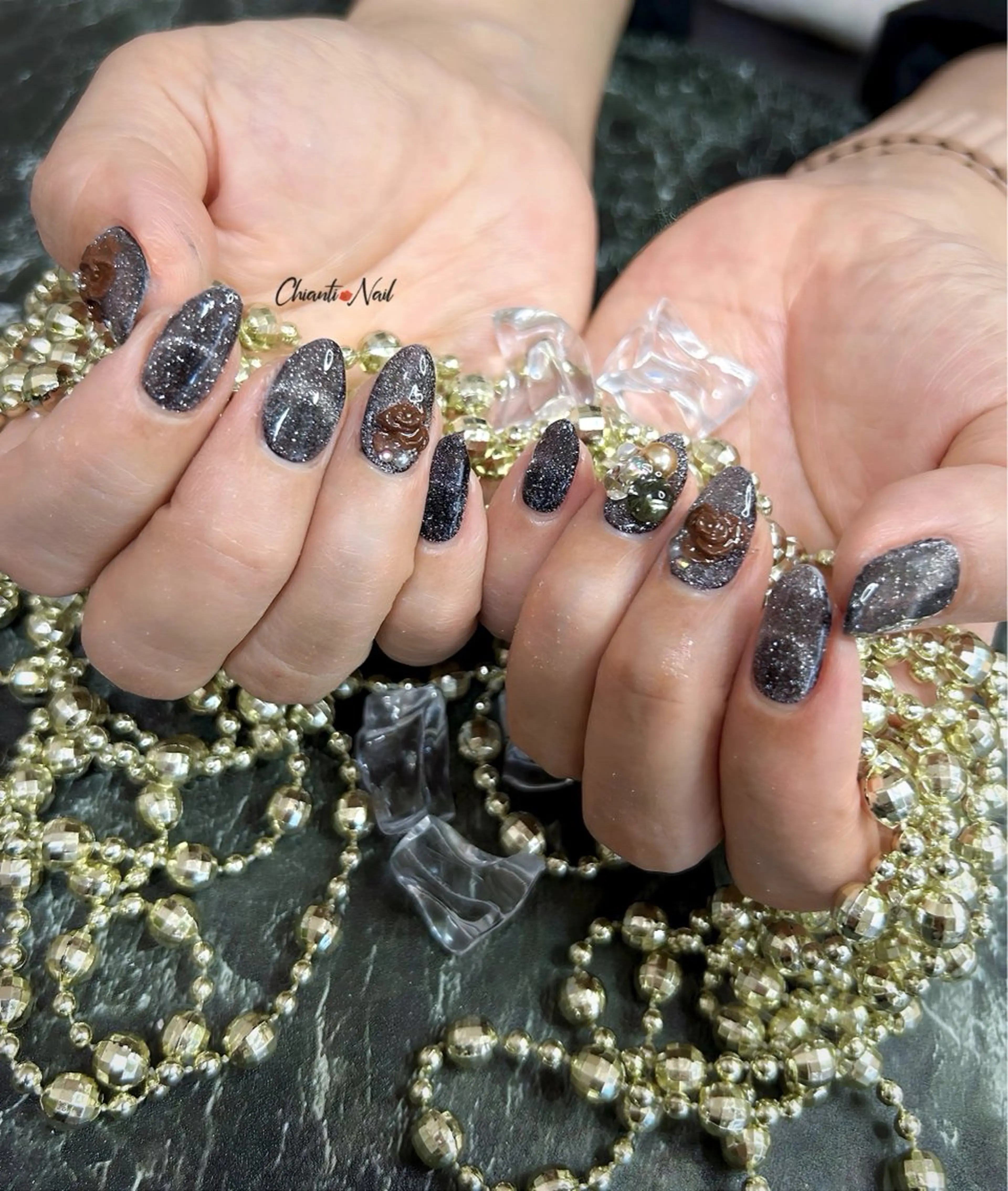 ネイル アートネイル マグネットネイル Chianti Nailのネイルデザイン