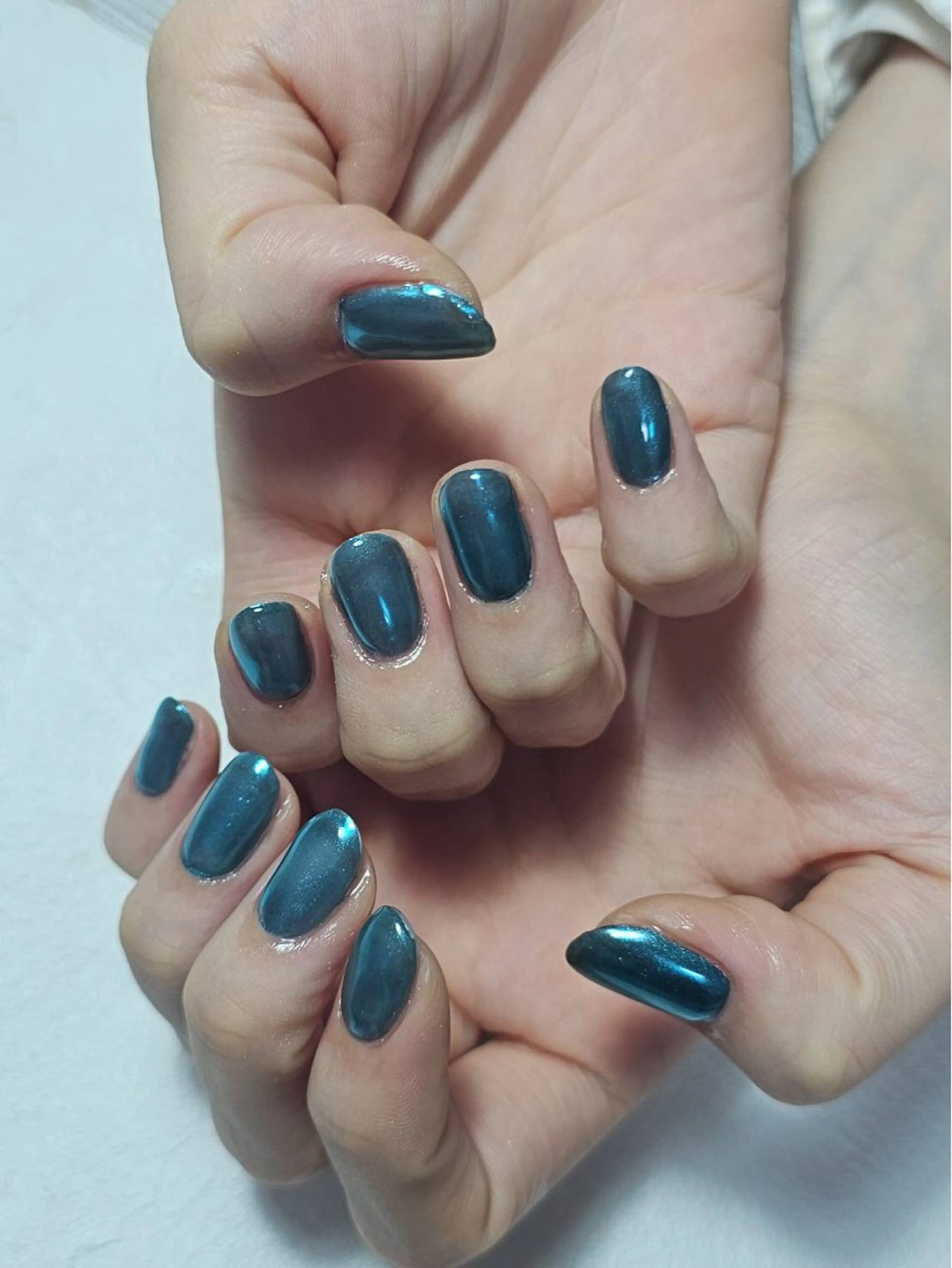 ネイル オーロラネイル フットネイル フレンチネイル ジェルネイル 韓国ネイル ハンドネイル mogunail &blowのネイルデザイン