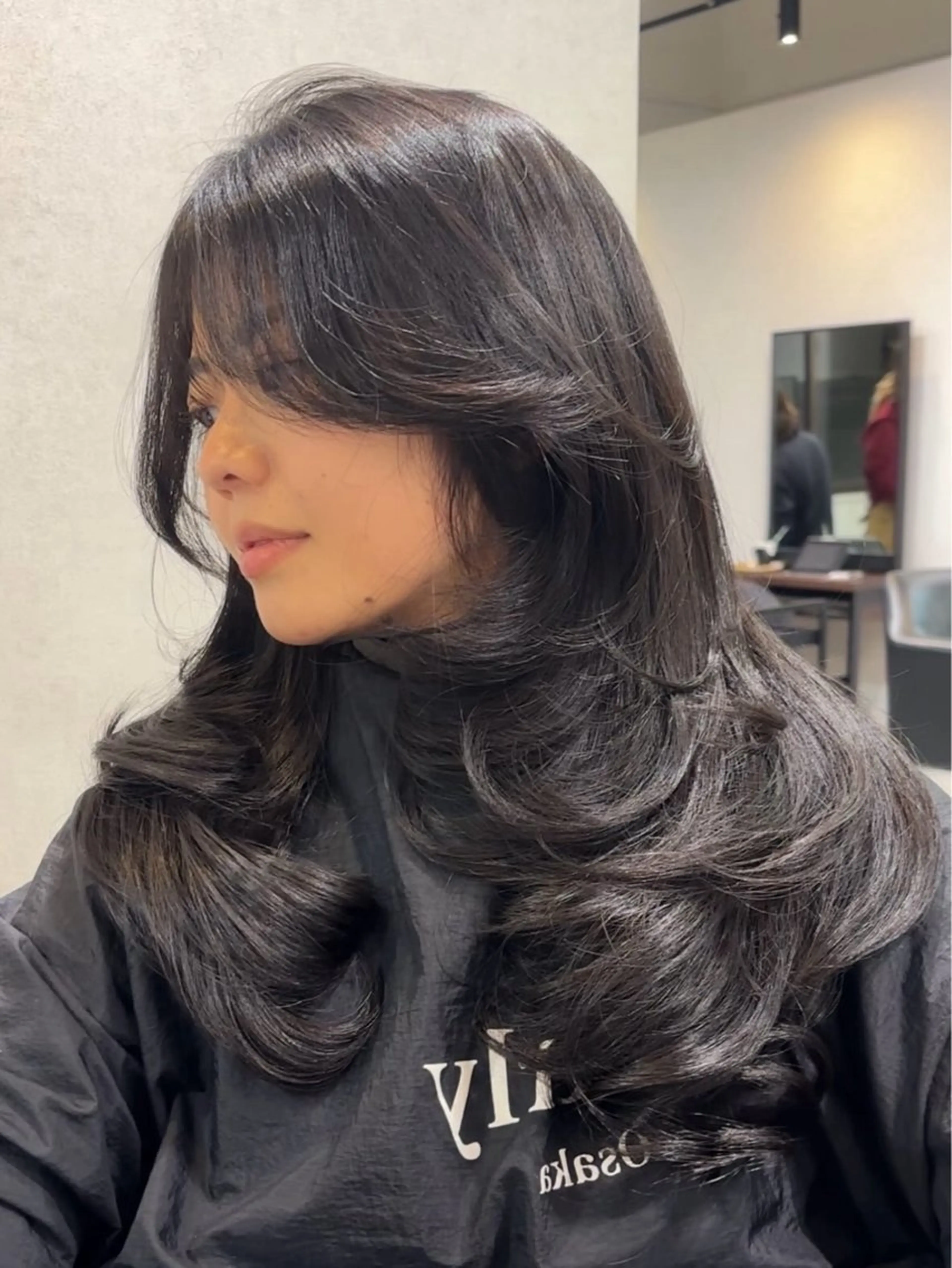 ロング 心斎橋/海外レイヤー 募集中三好玲奈のヘアスタイル