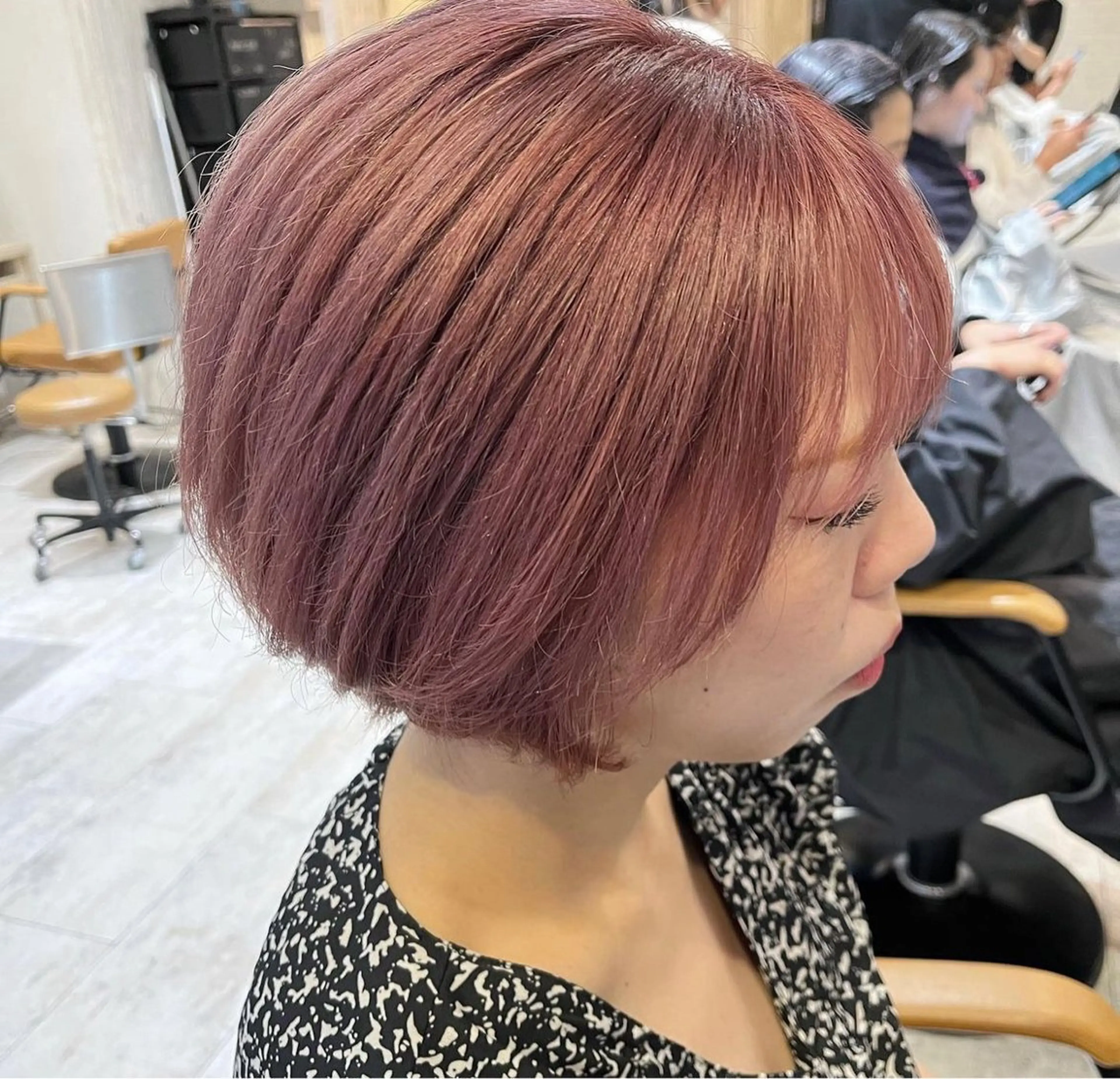 ショート ヤマダ サクラのヘアスタイル