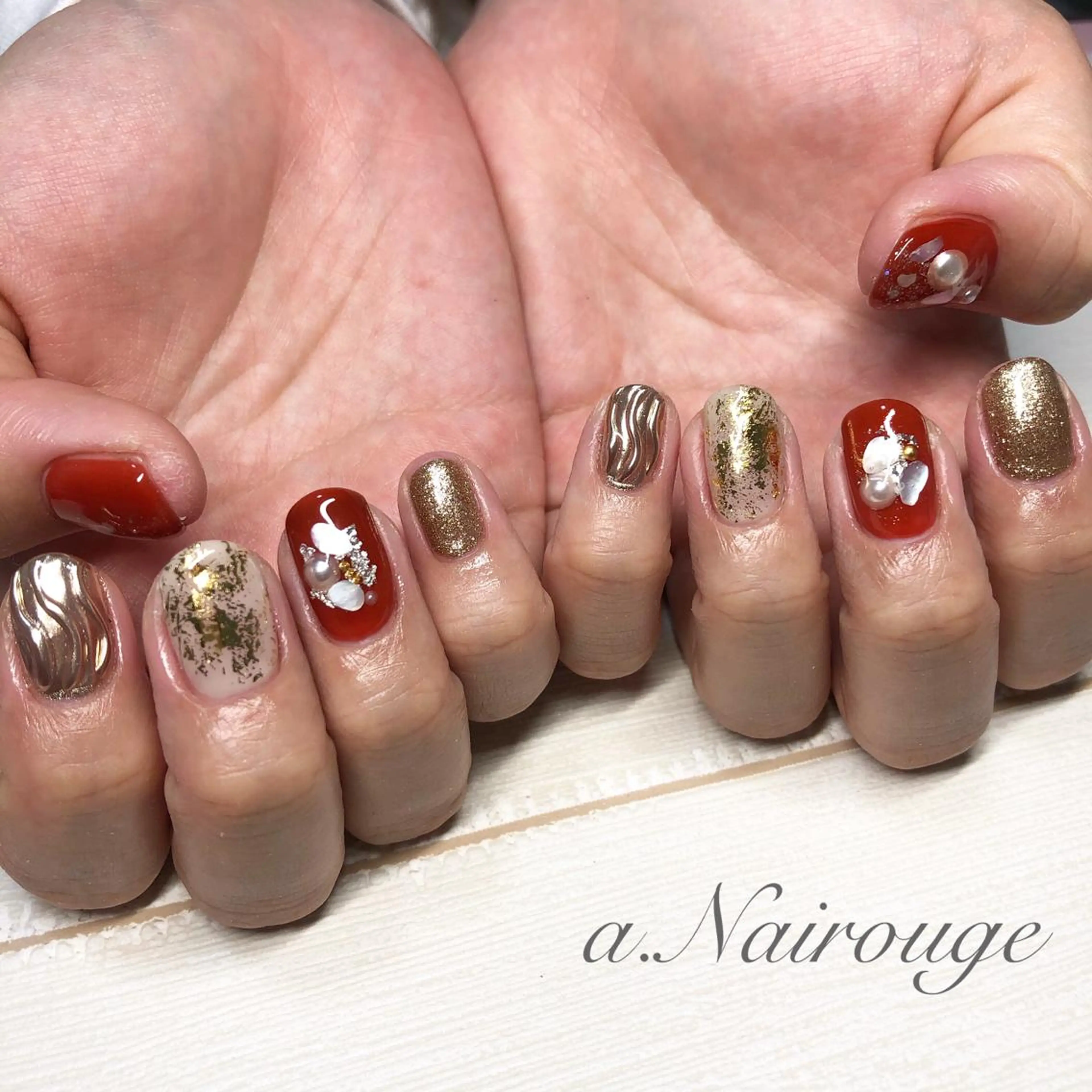 ネイル ハンドネイル Nail salon REIRISのネイルデザイン