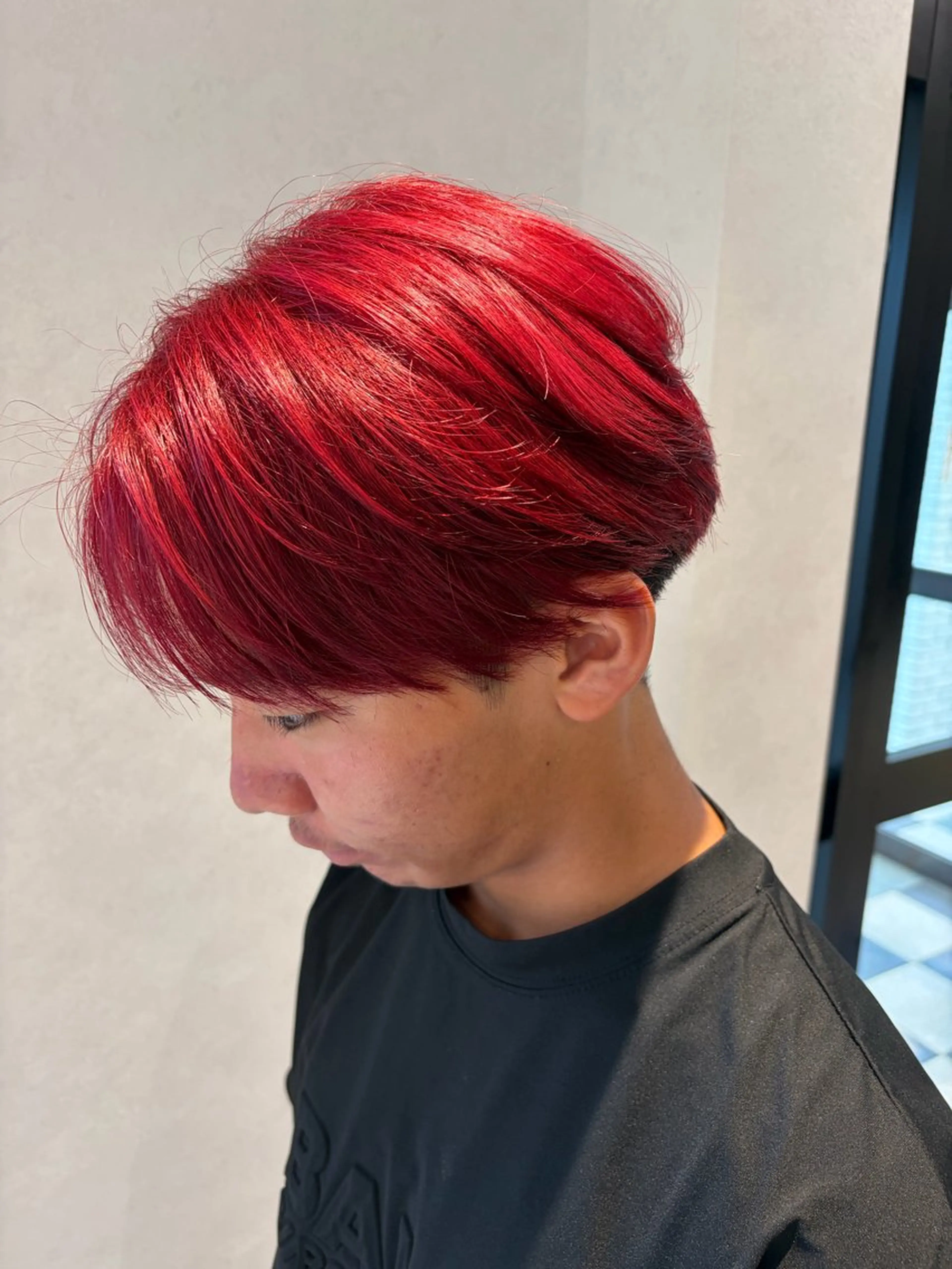 カラー メンズ メンズブリーチ ブリーチ ヘアカラー 石塚 光流のヘアスタイル