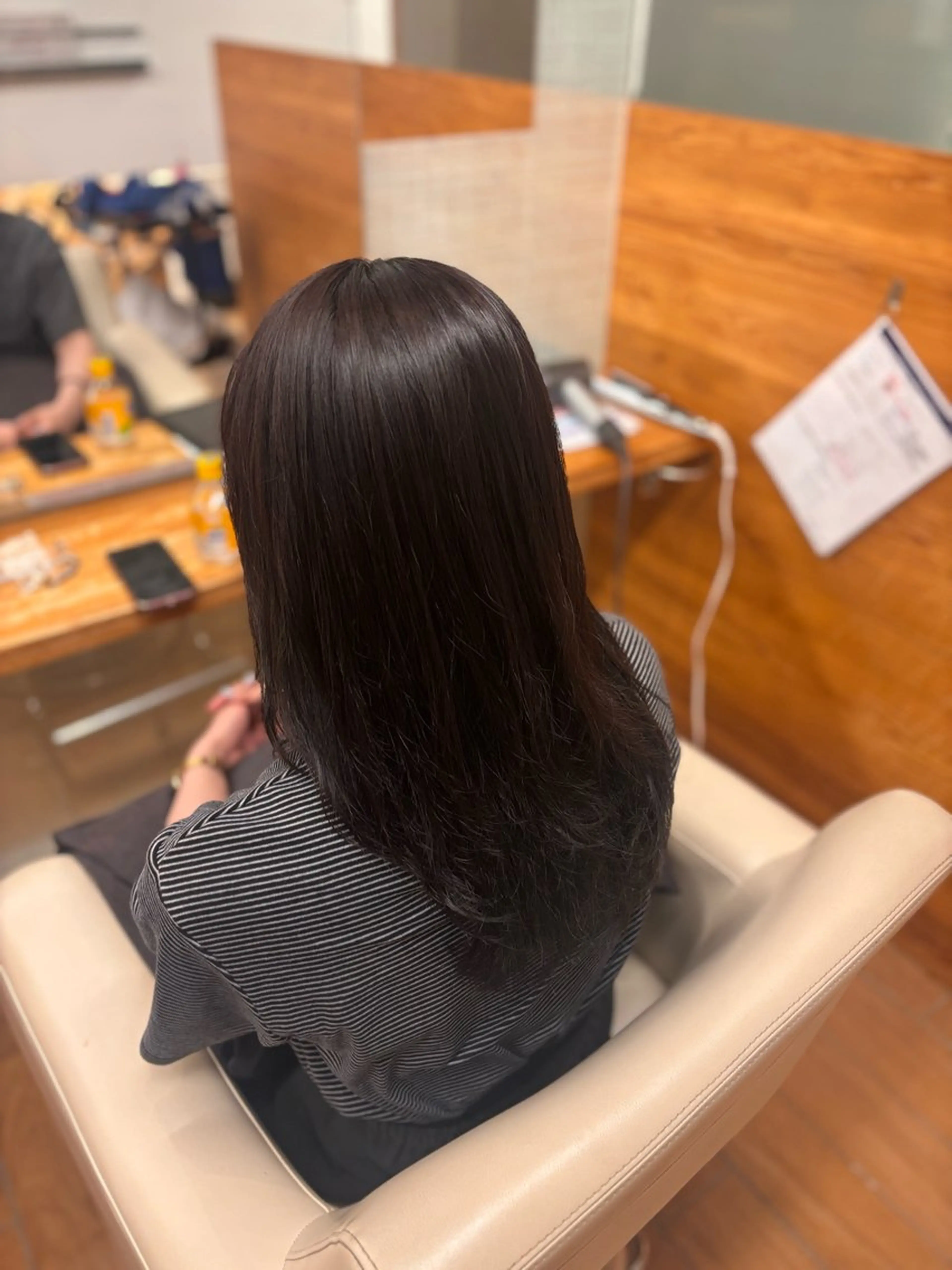 ロング カラー 透明感カラー 高橋 杏梓のヘアスタイル