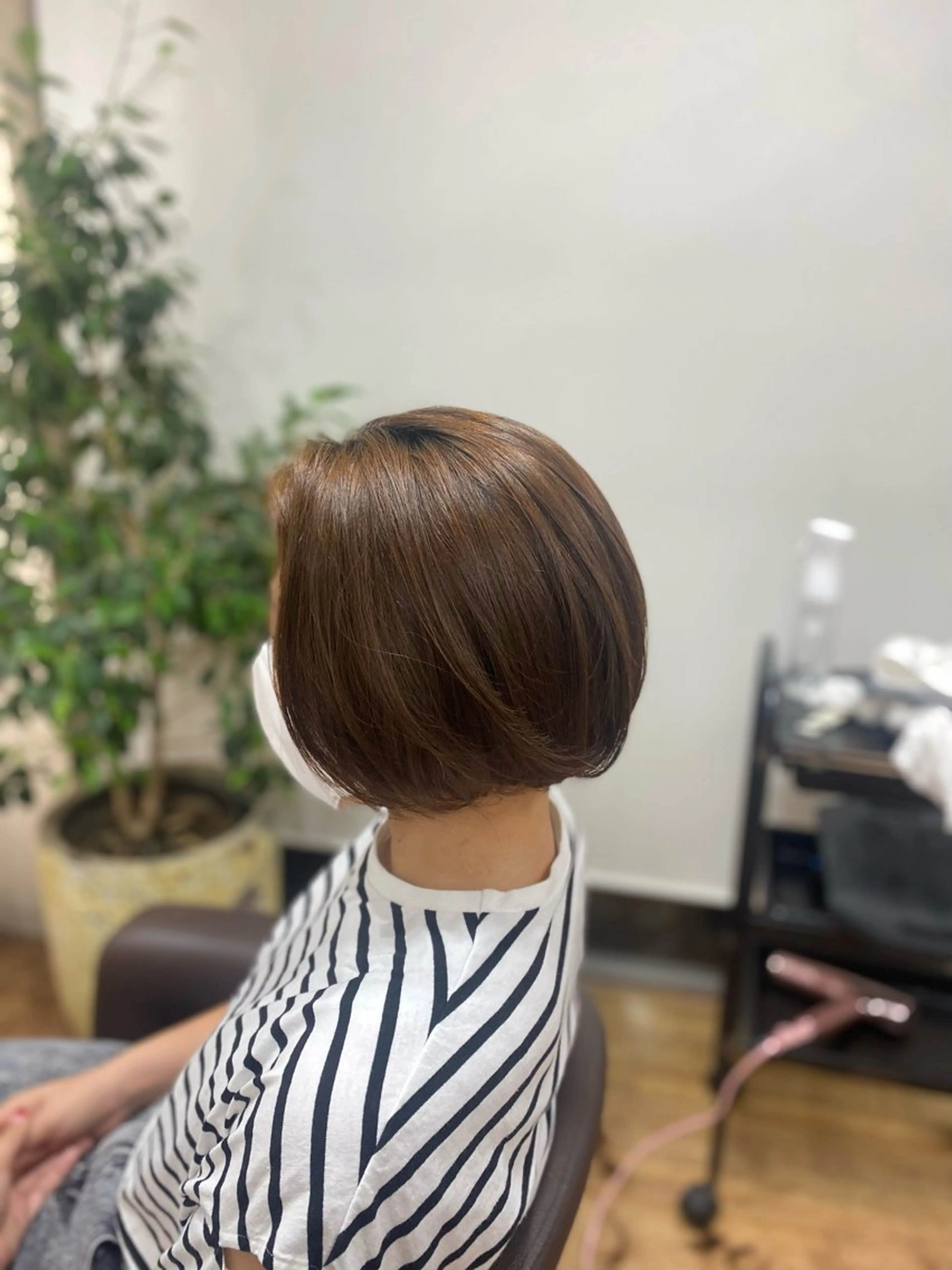 白髪染め（グレーカラー）の写真