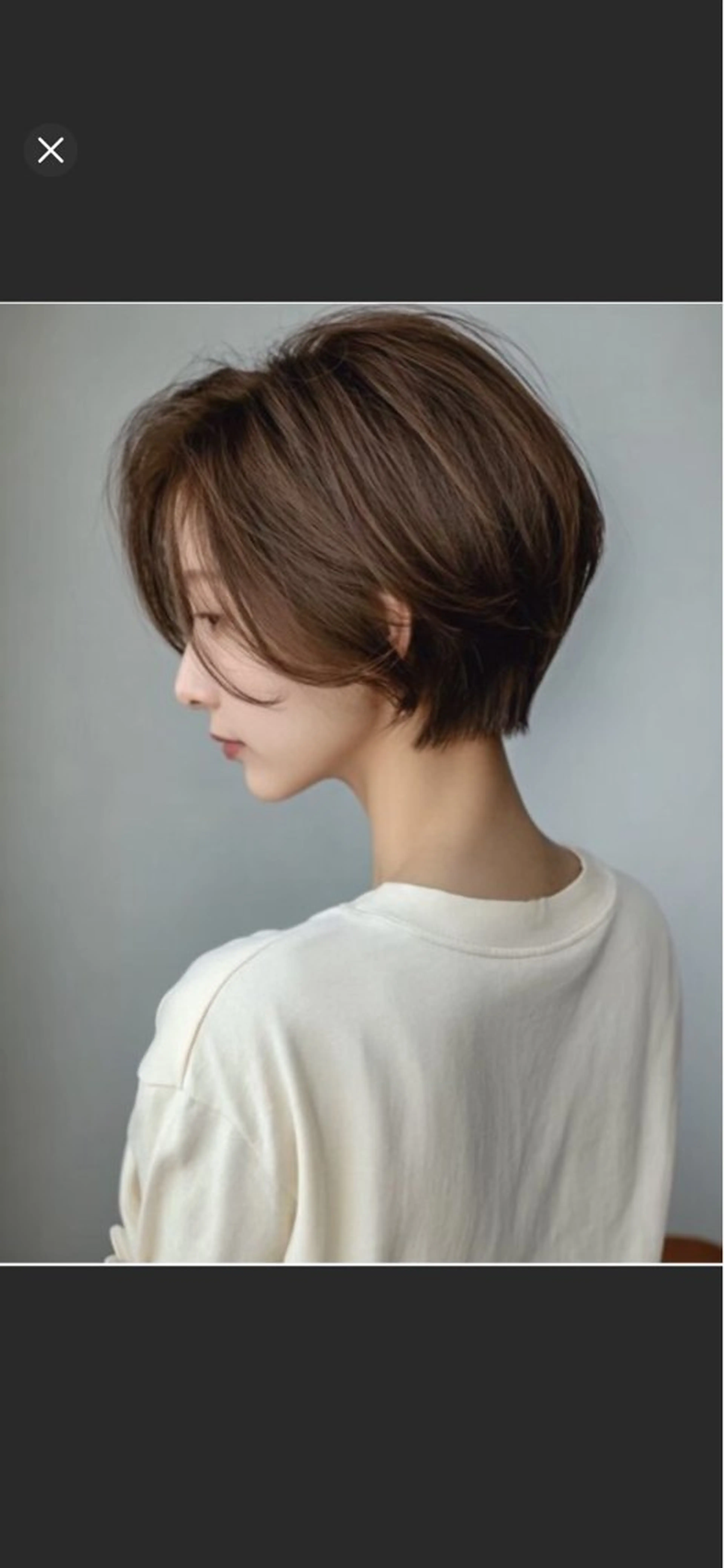 【40.50代女性限定！】似合わせカット✨✨👍🏻（ショート）の写真