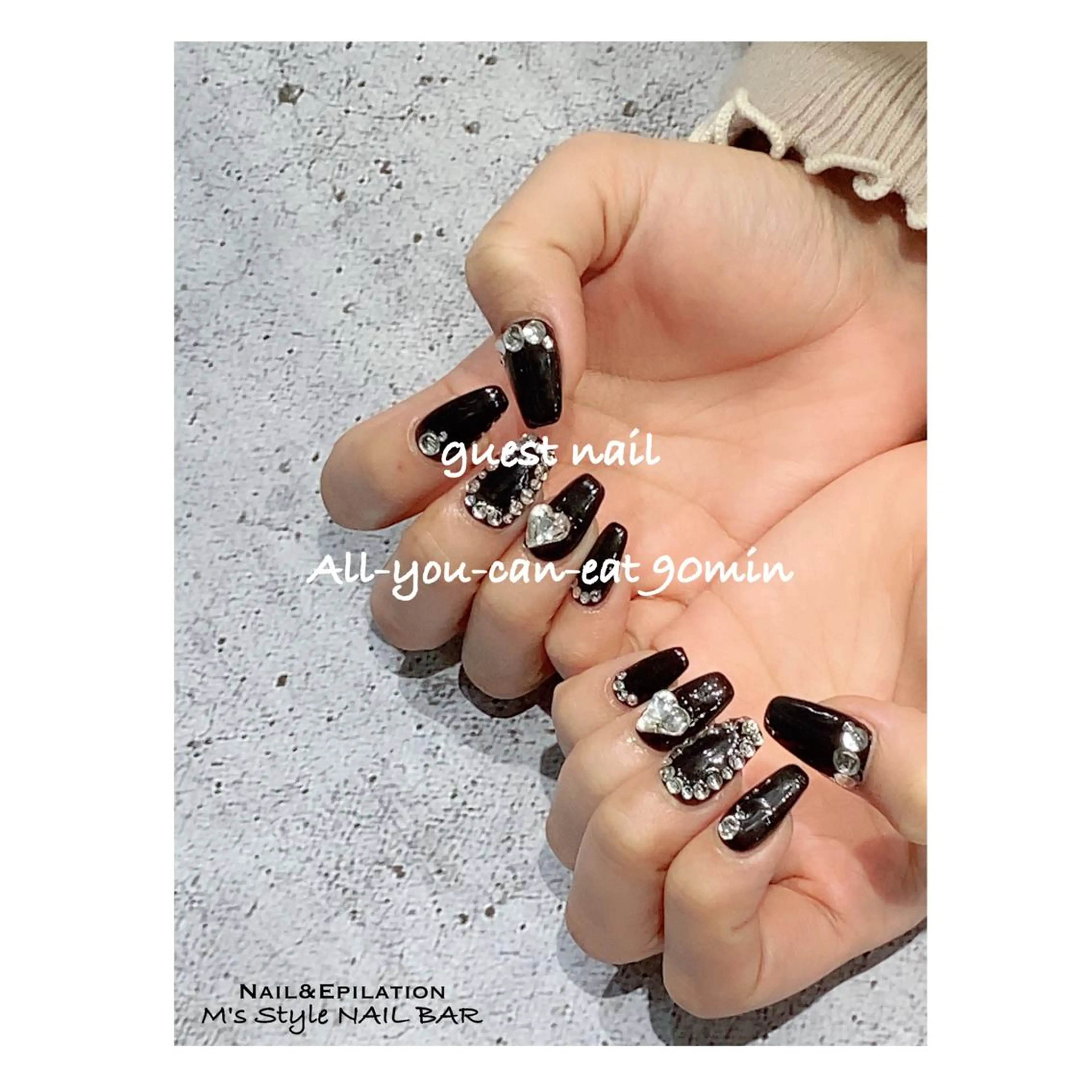 ネイル 成人式 韓国ネイル ロングネイル マグネットネイル ミディアムネイル ハンドネイル M's Style NAIL BARのネイルデザイン