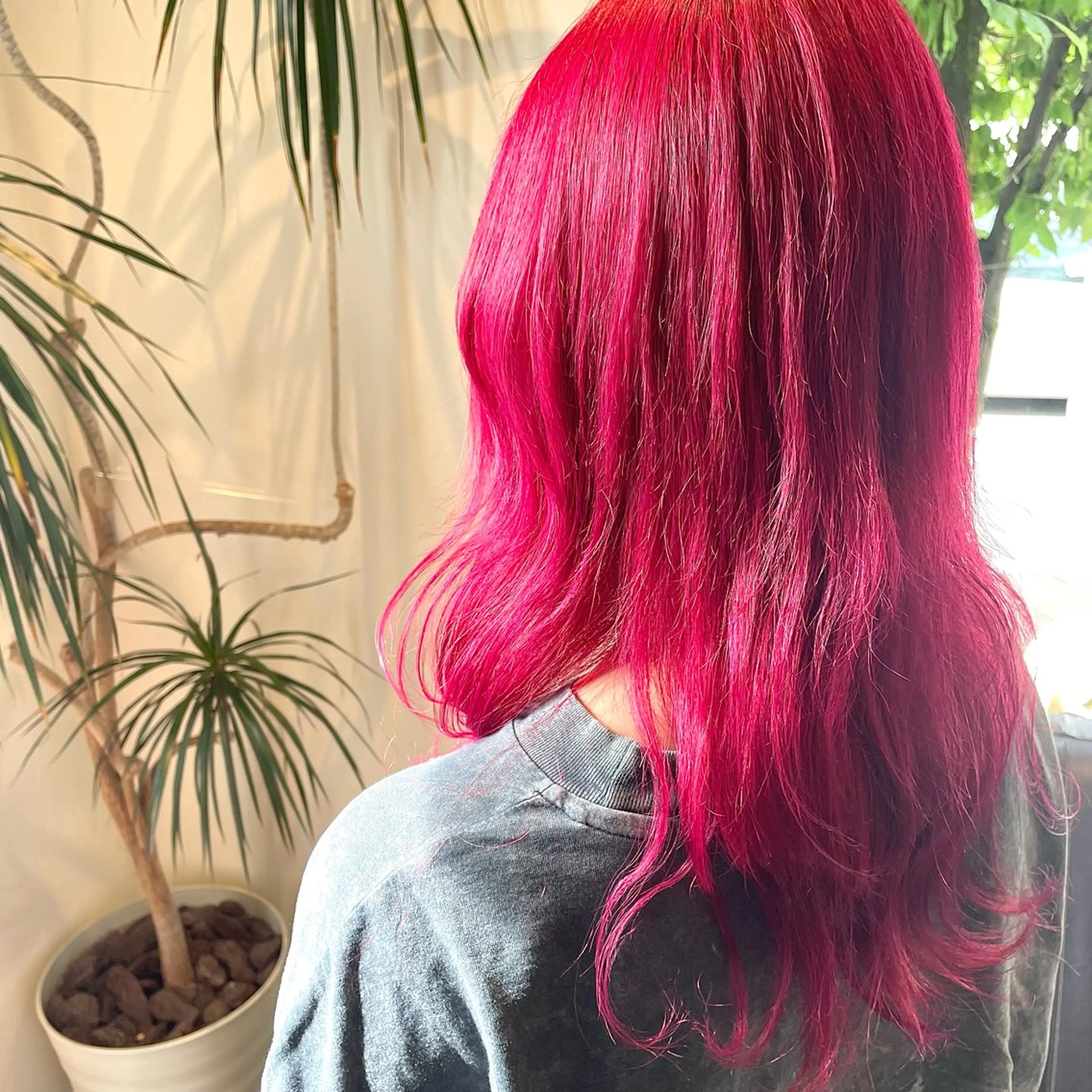 ロング カラー cope'u 本店所属・【梅田】ハッシュ /デザインカラーのヘアスタイル