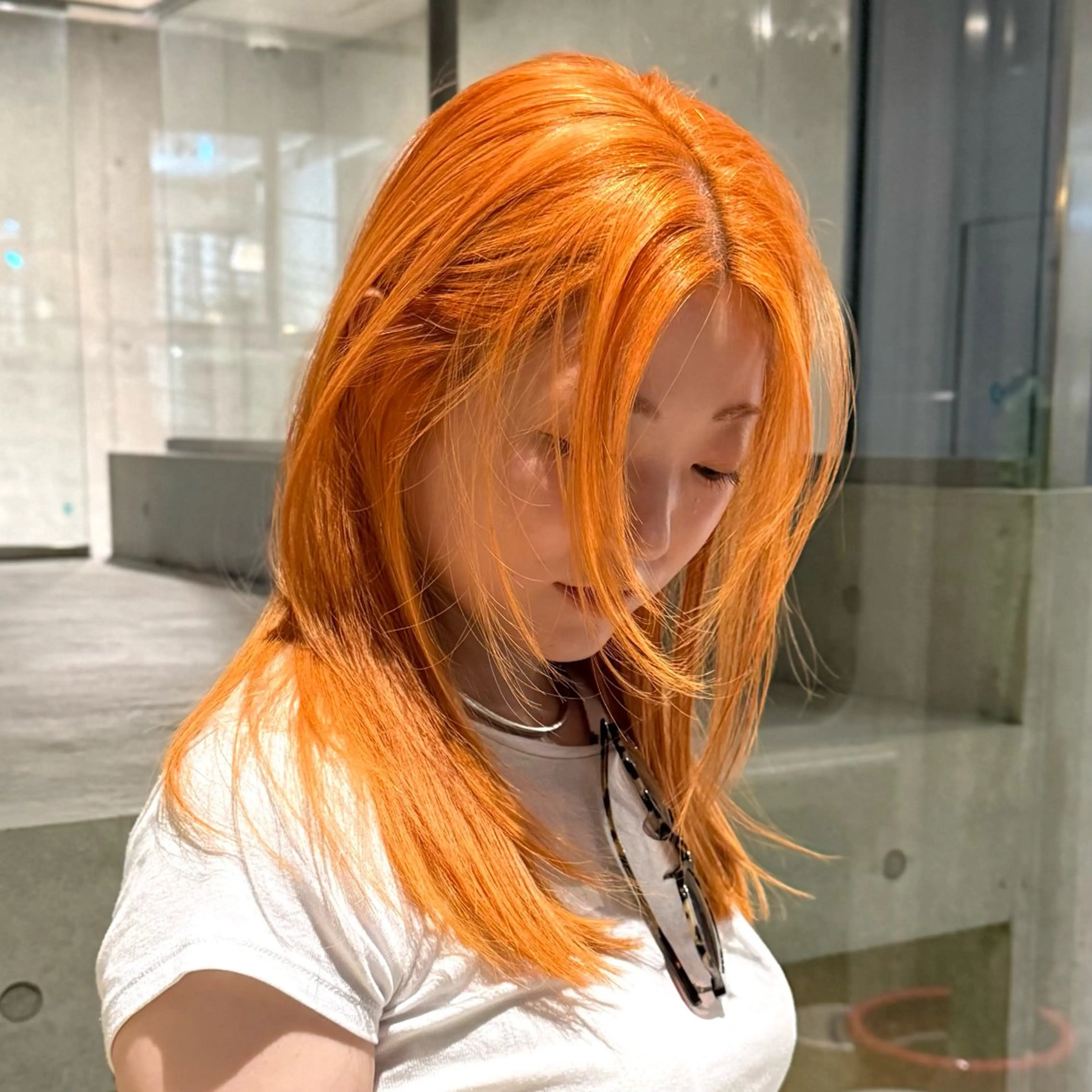 カラー RINA .のヘアスタイル