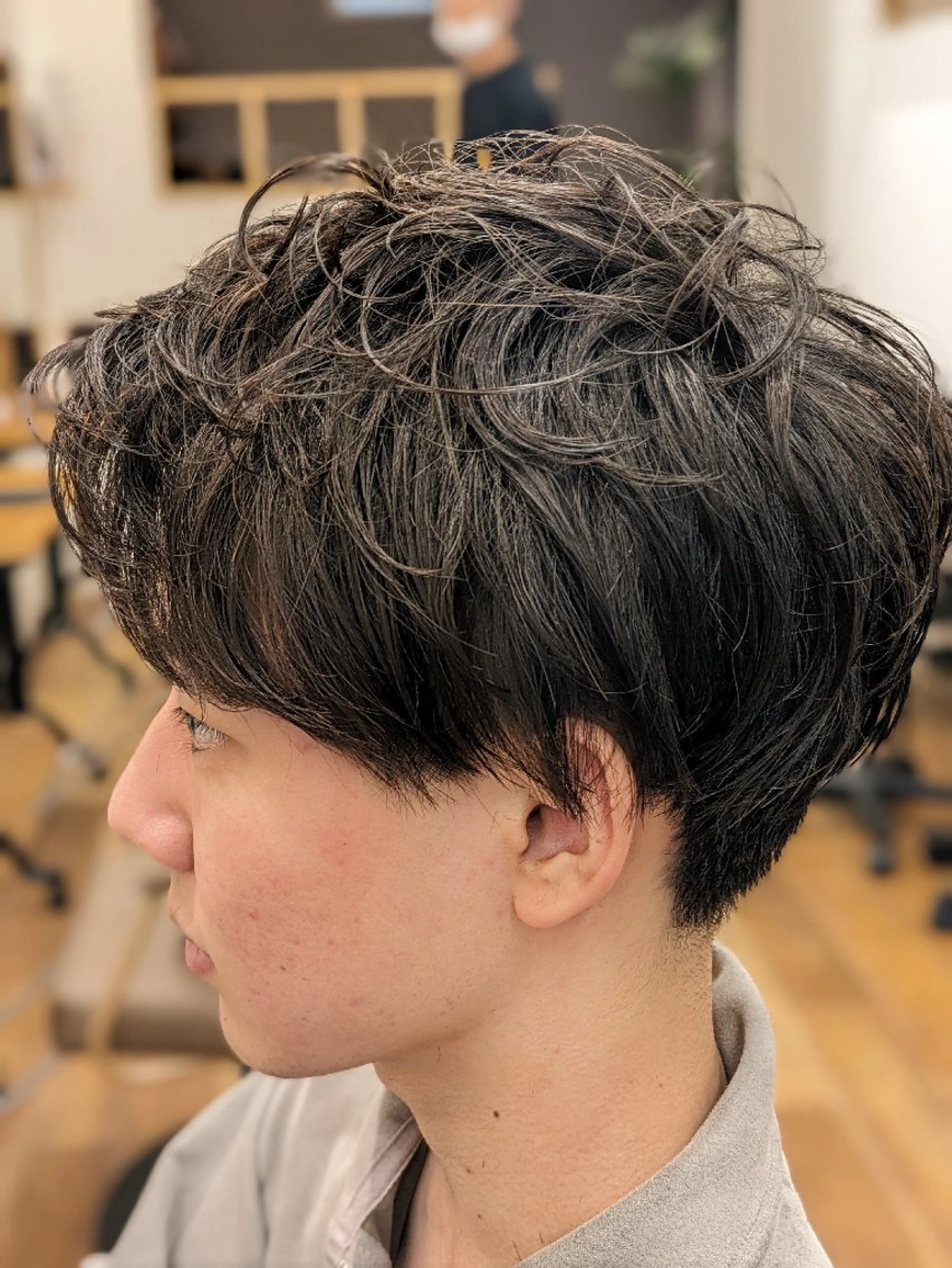ショート 根岸 進のヘアスタイル