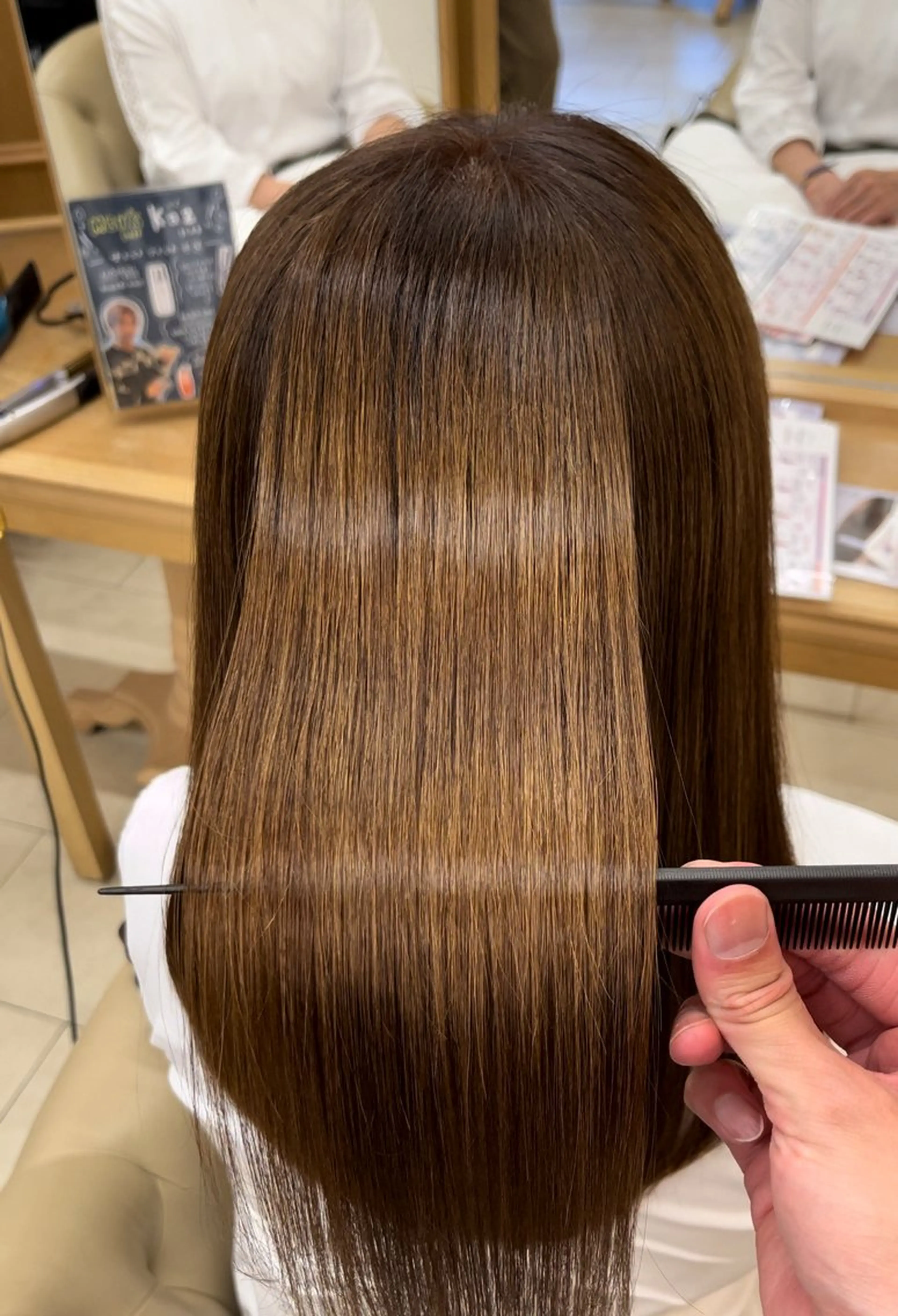 セミロング 髪質改善 カット 縮毛矯正 拓斗/天神/ メンズカット👑のヘアスタイル