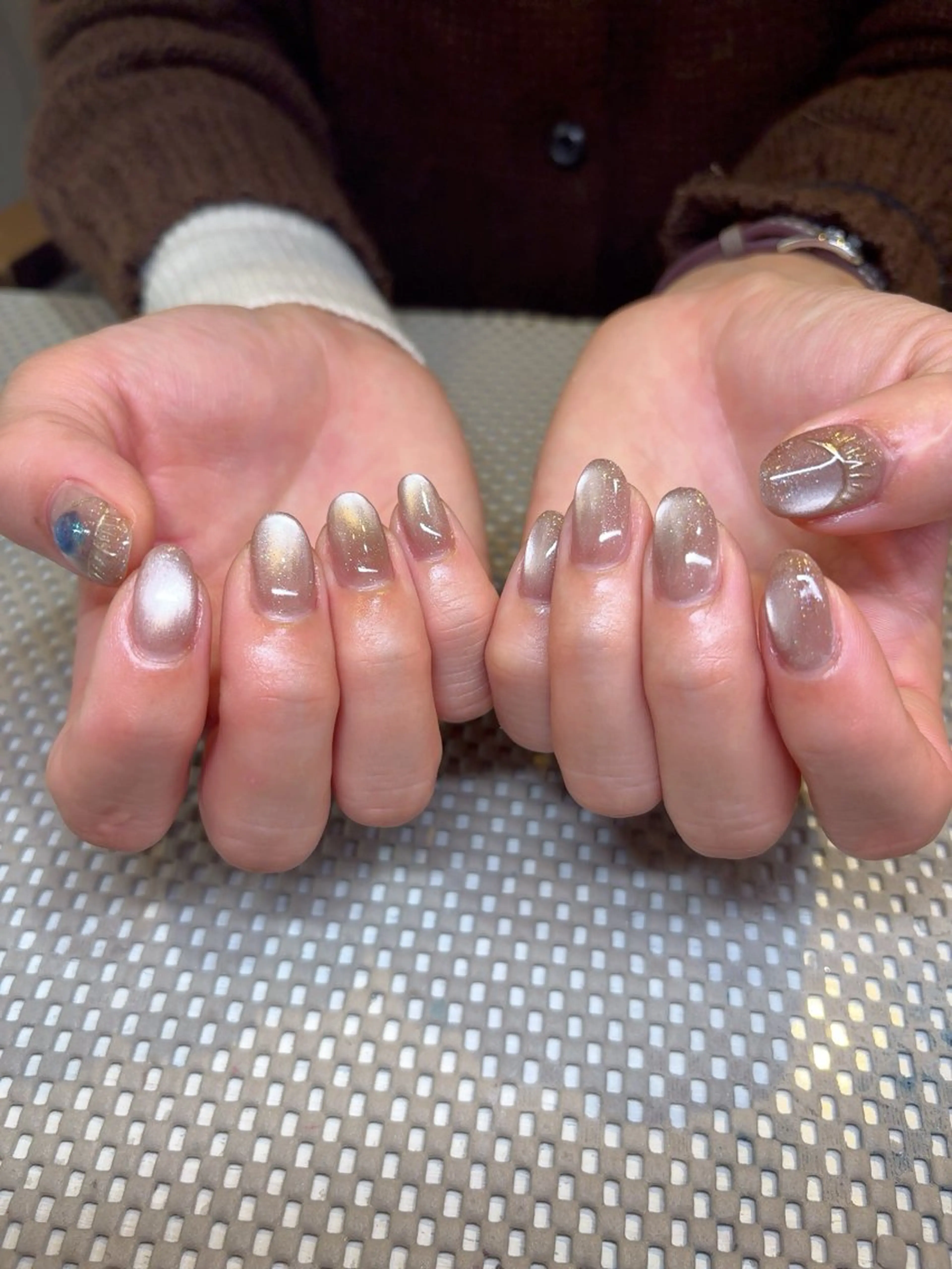 ネイル マグネットネイル ハンドネイル ハンドケア laviebelle norikoのネイルデザイン