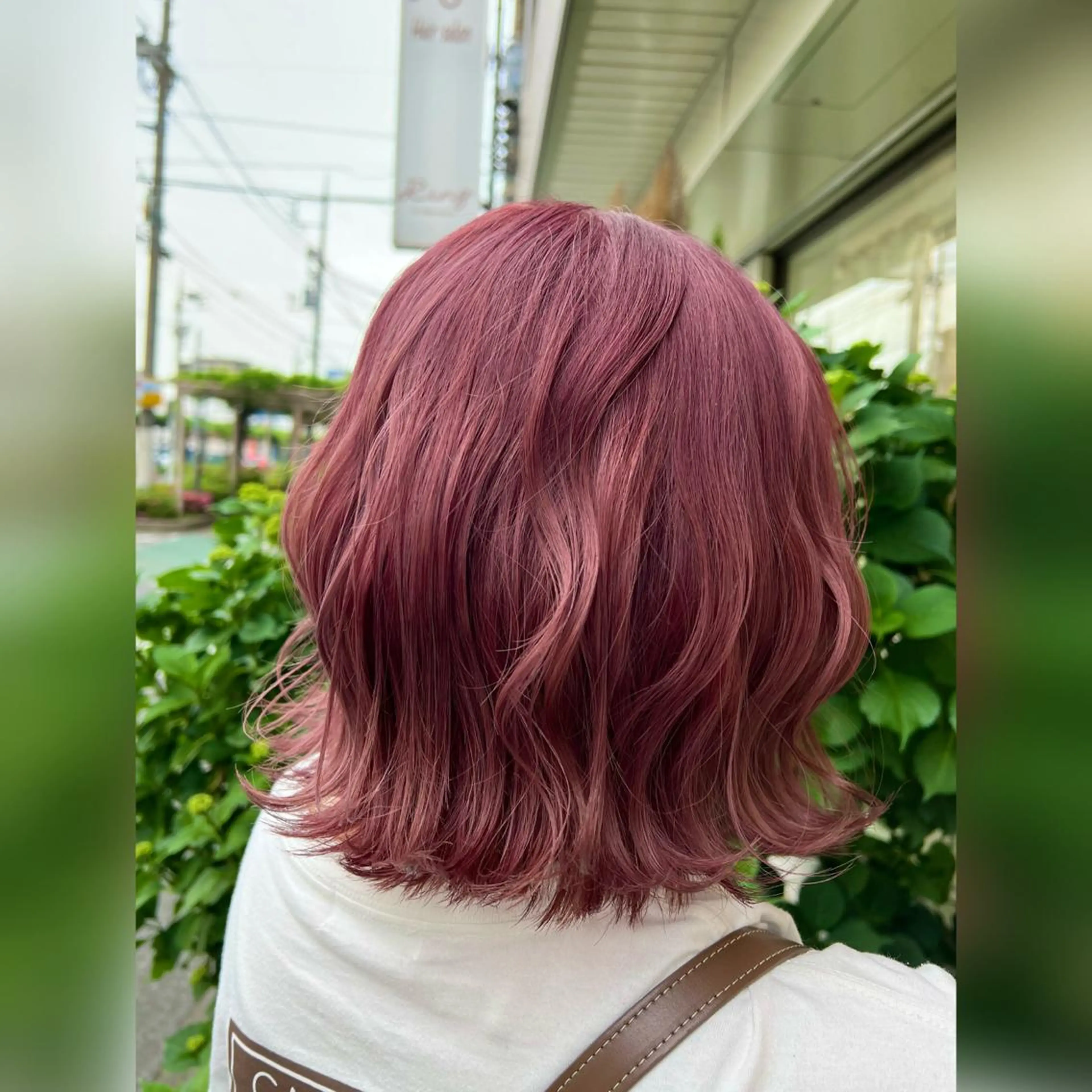 カラー ブリーチ ピンクカラー 🐾 かとう 🐾のヘアスタイル