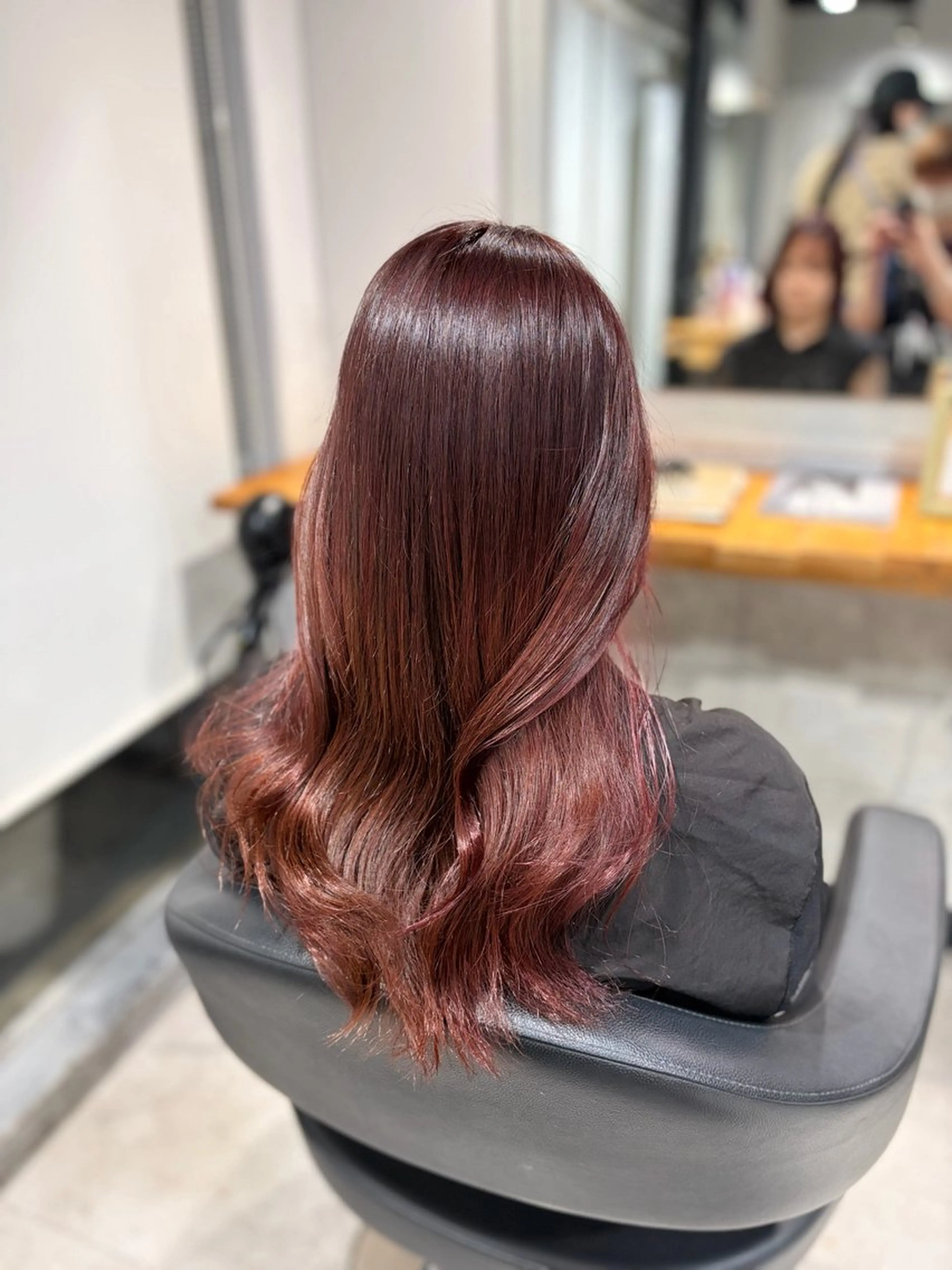 ロング カラー ヘアカラー トリートメント ✨透明感カラー✨ 艶髪🫧Yumaのヘアスタイル