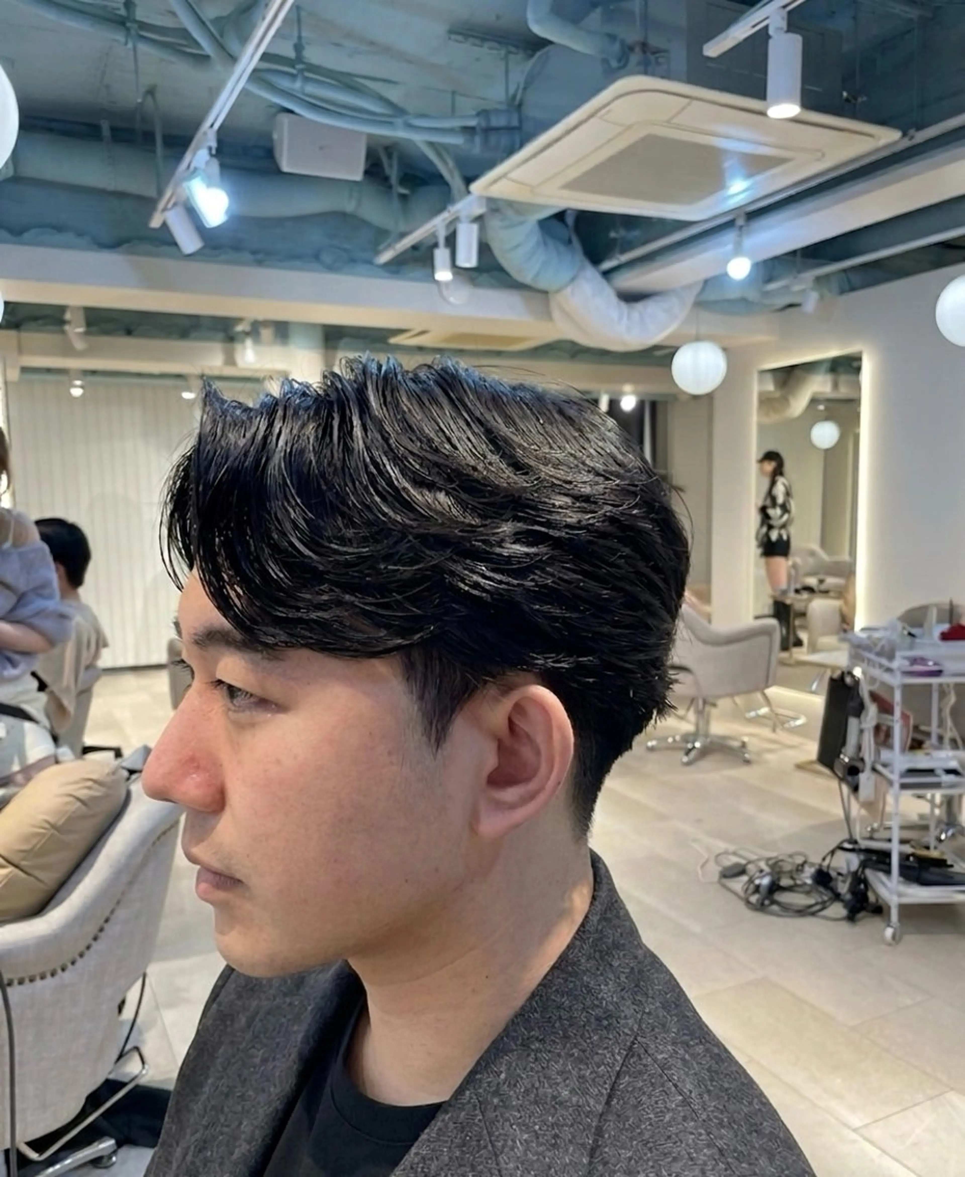 メンズ カット メンズの達人/センタ ーパート/根本 彩永のヘアスタイル