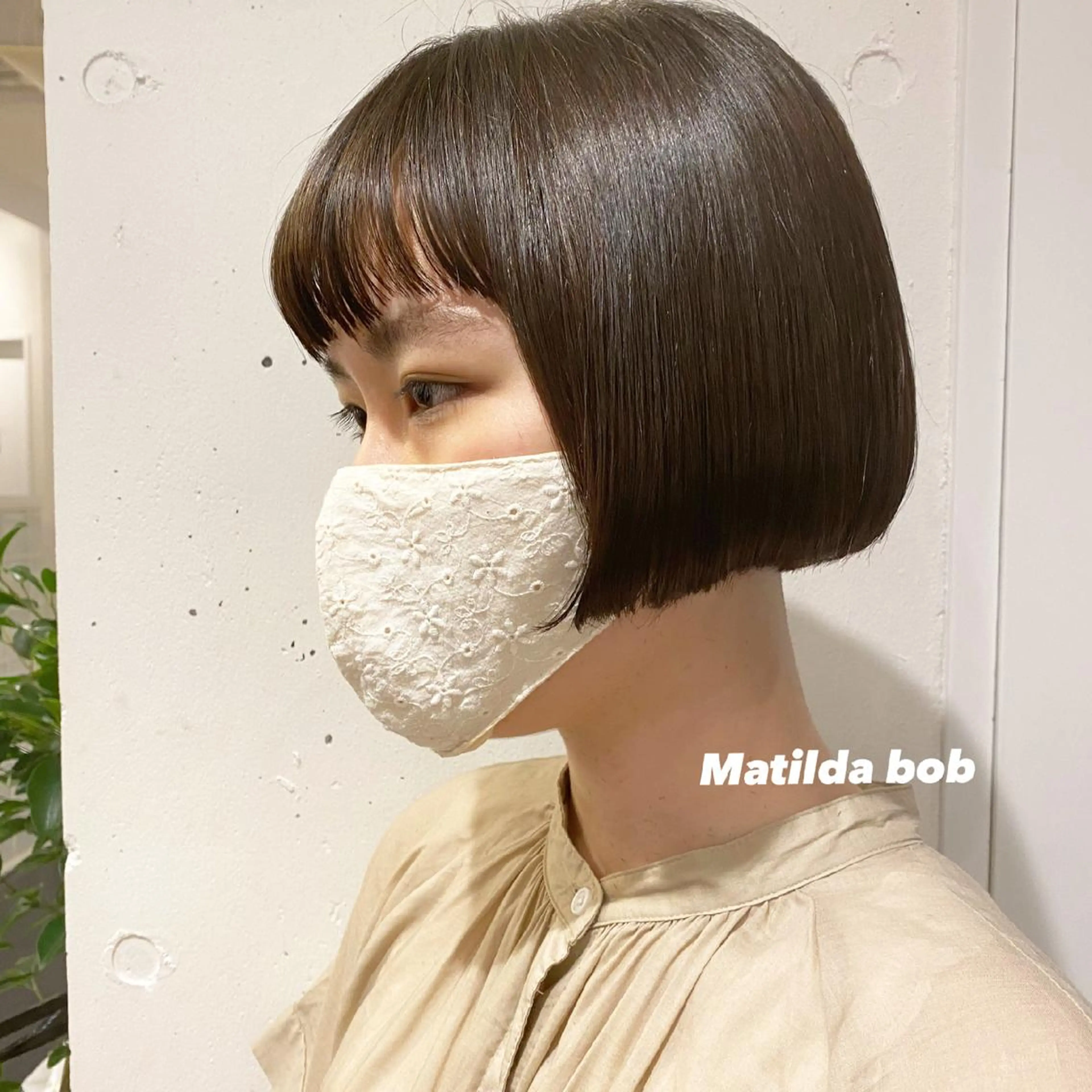 ショート shiori ﾍﾞｰｼﾞｭｶﾗｰのヘアスタイル