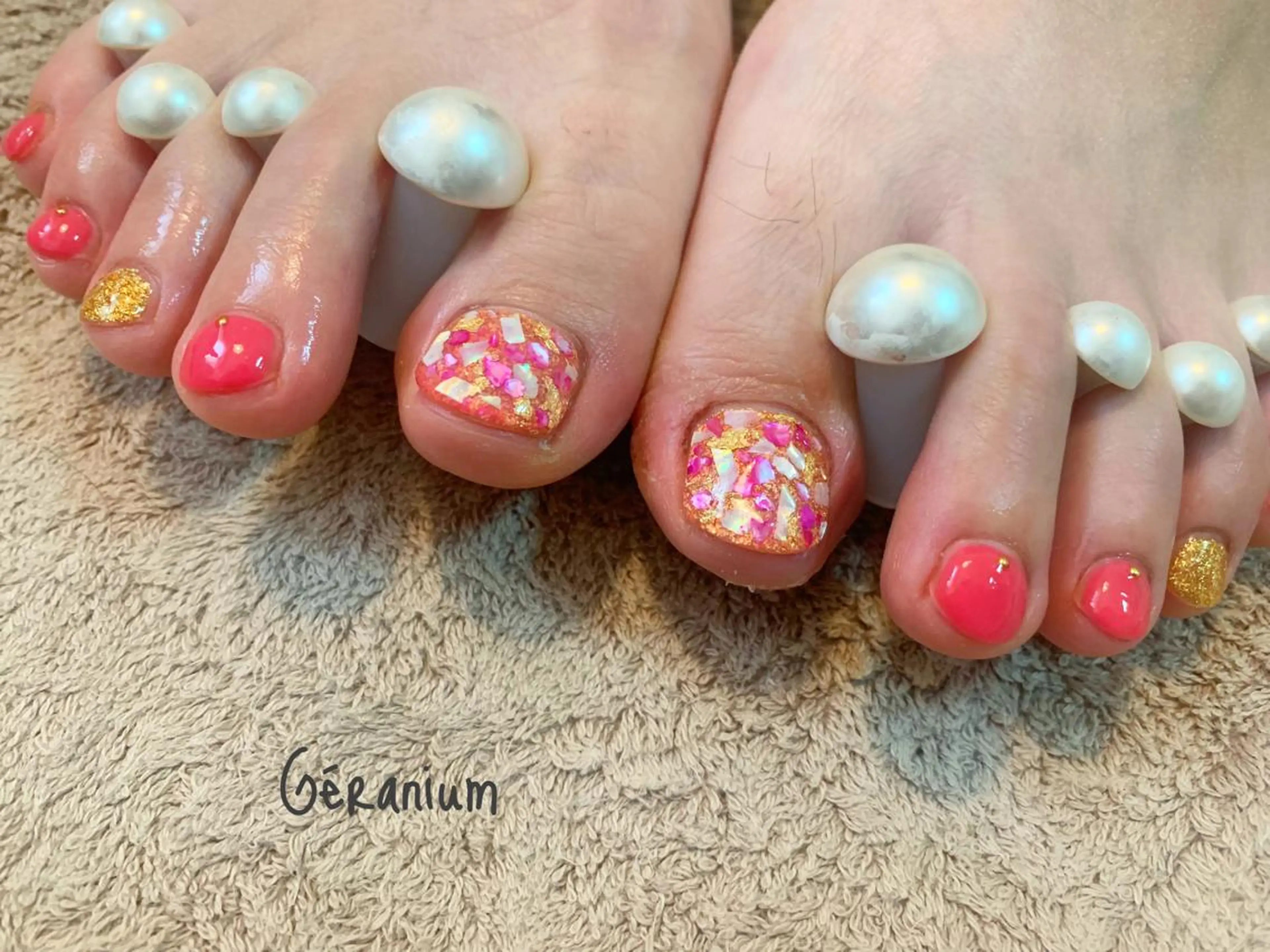 ネイル ハンドネイル GéRanium Harukaのネイルデザイン