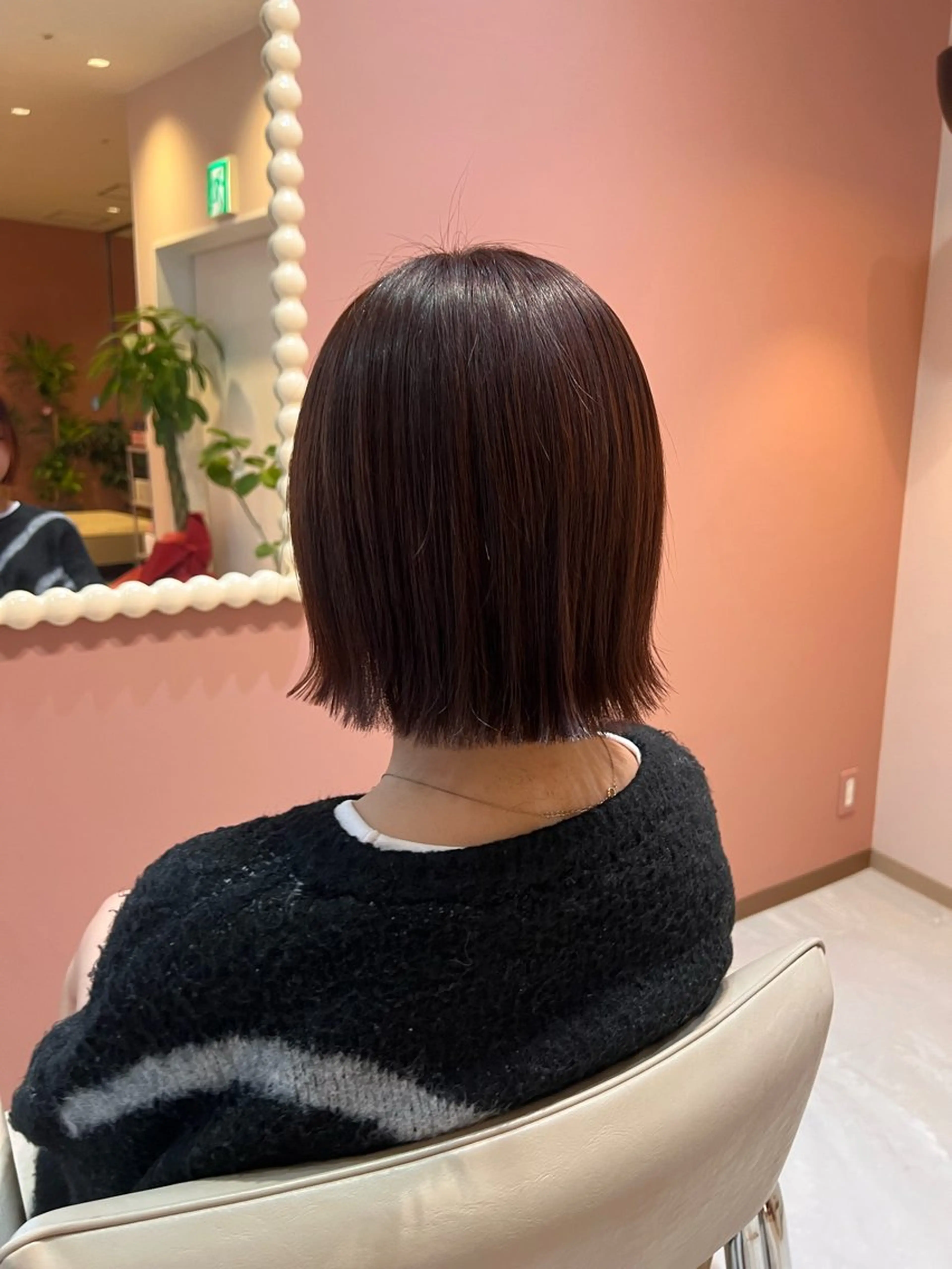 ショート 切りっぱなしボブ ボブ 似合わせスタイル / ナナミのヘアスタイル