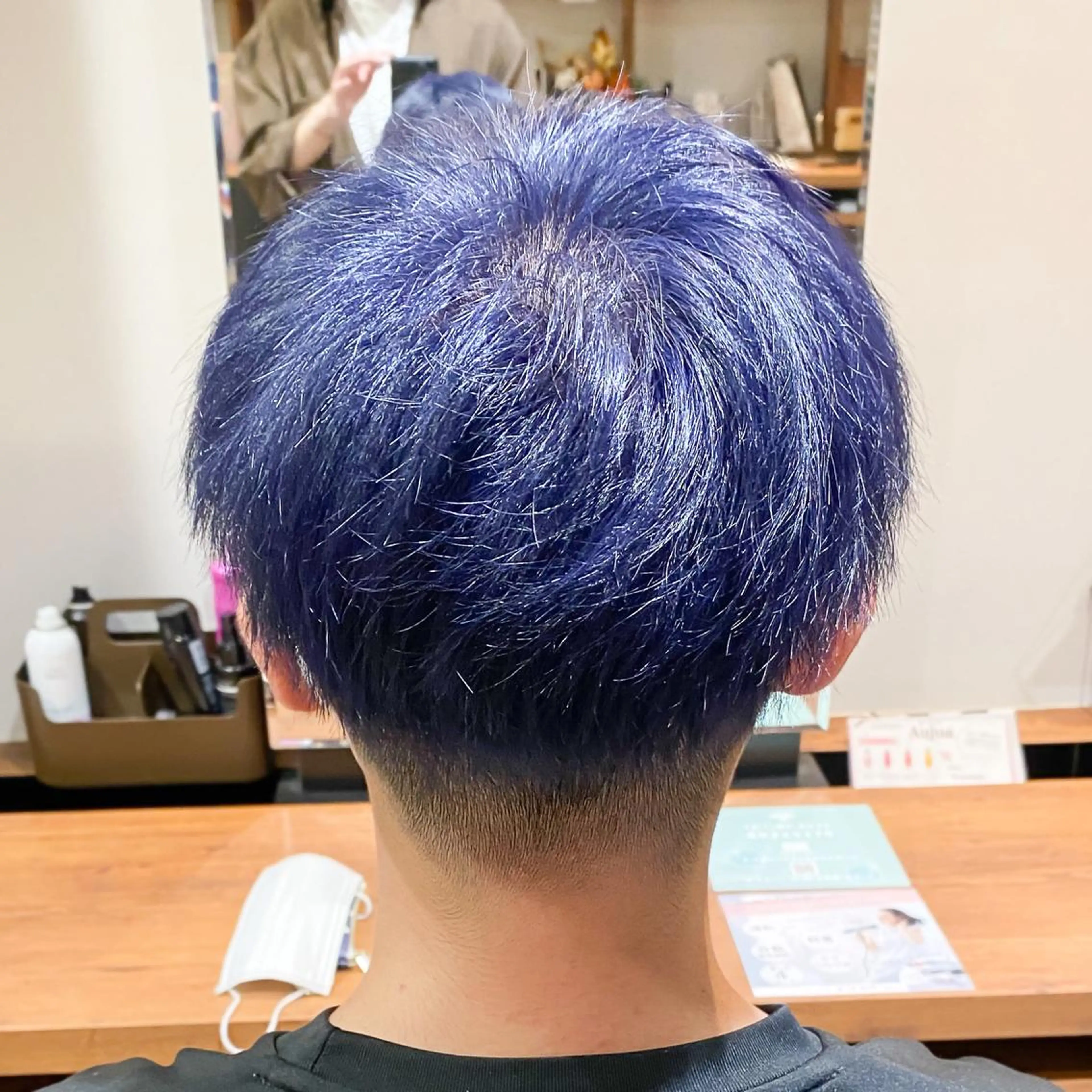 ショート カラー ハッシュカット/艶感 カラー/ユウキ✨のヘアスタイル