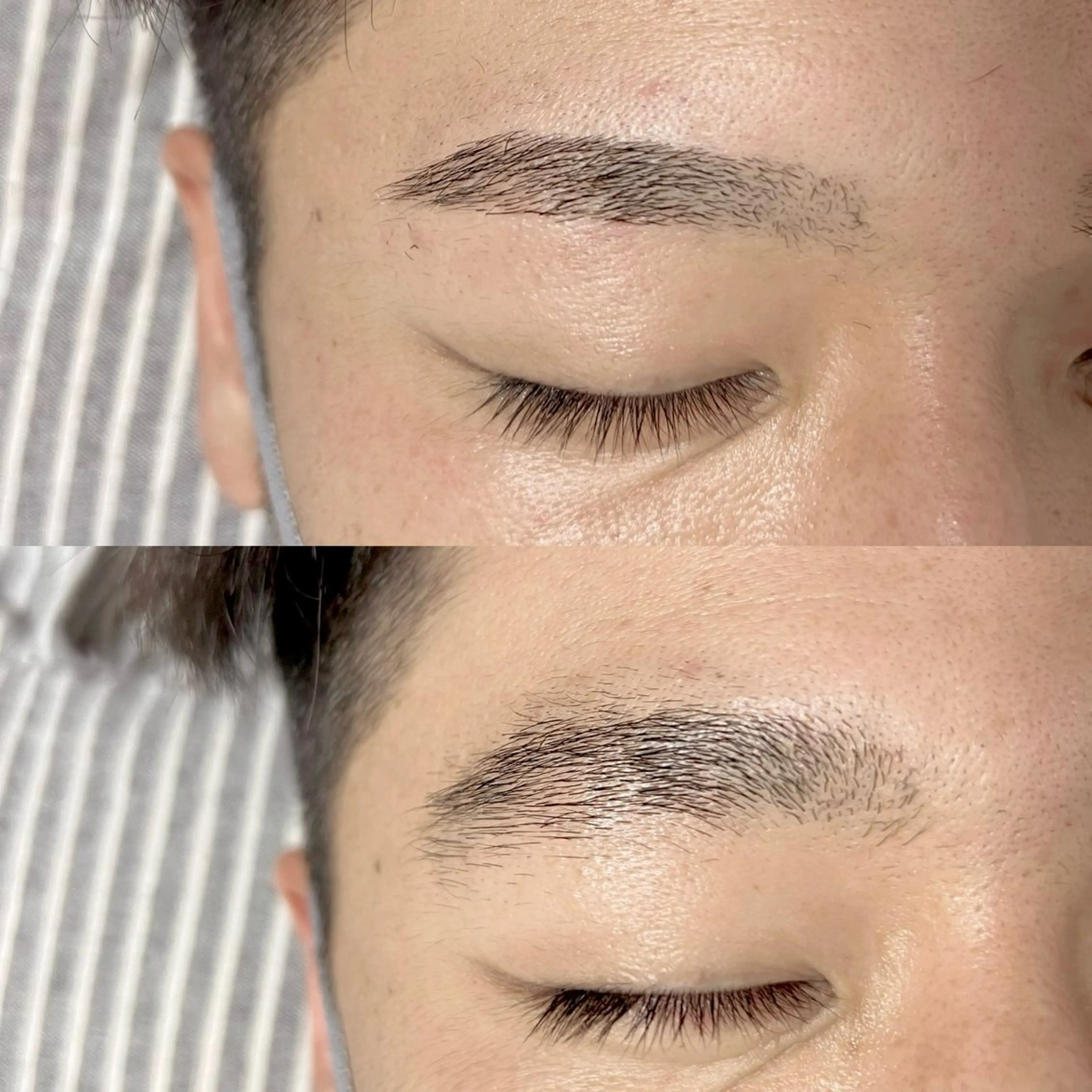 メンズ アイブロウ メンズアイブロウ 眉毛ワックス脱毛 ワックス脱毛 眉カット その他(アイブロウ) 難波/ 眉毛/LED /パーマ/sakiの眉毛・アイブロウイメージ