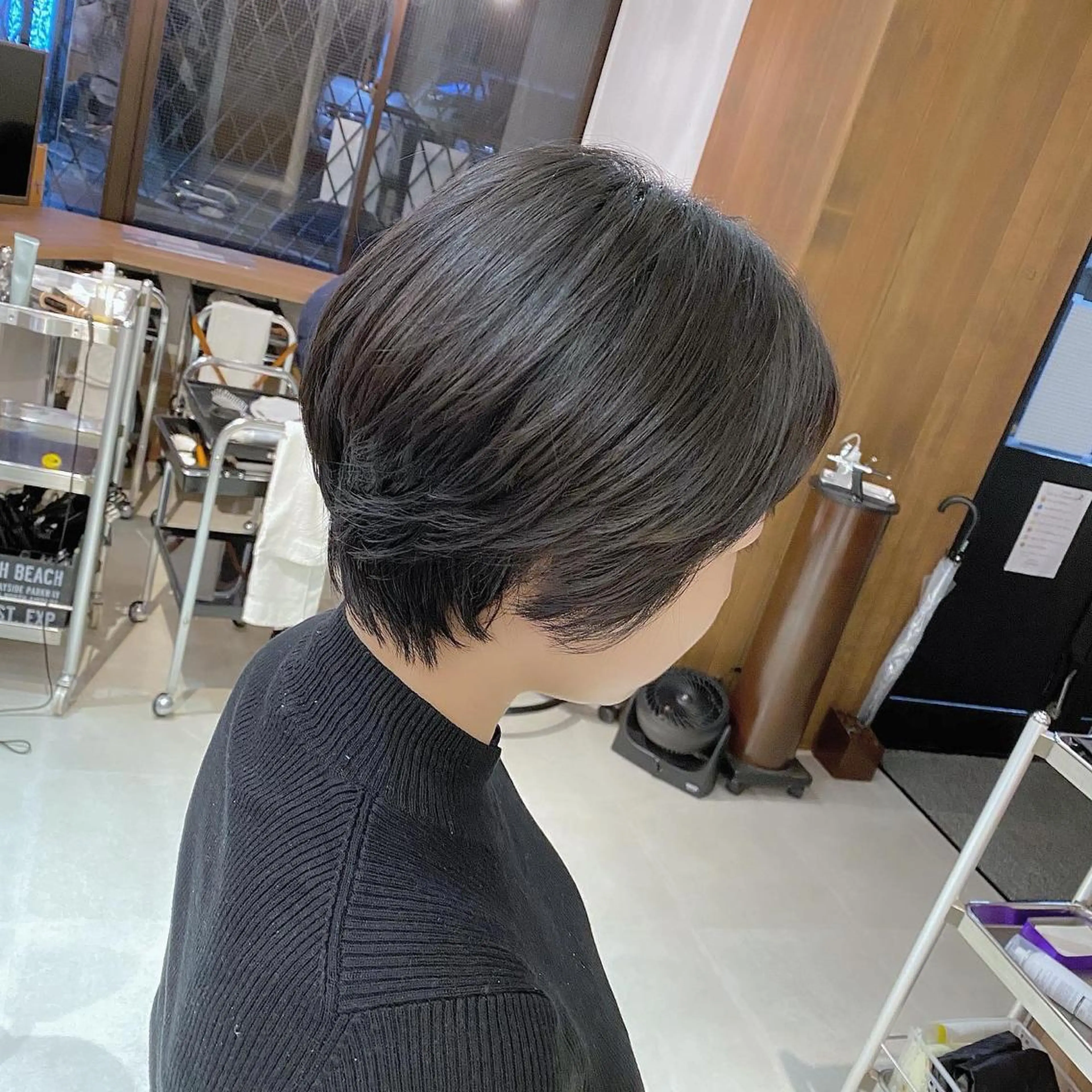 ショート ハンサムショート ショートヘア 髪質改善特化 安東駿介のヘアスタイル