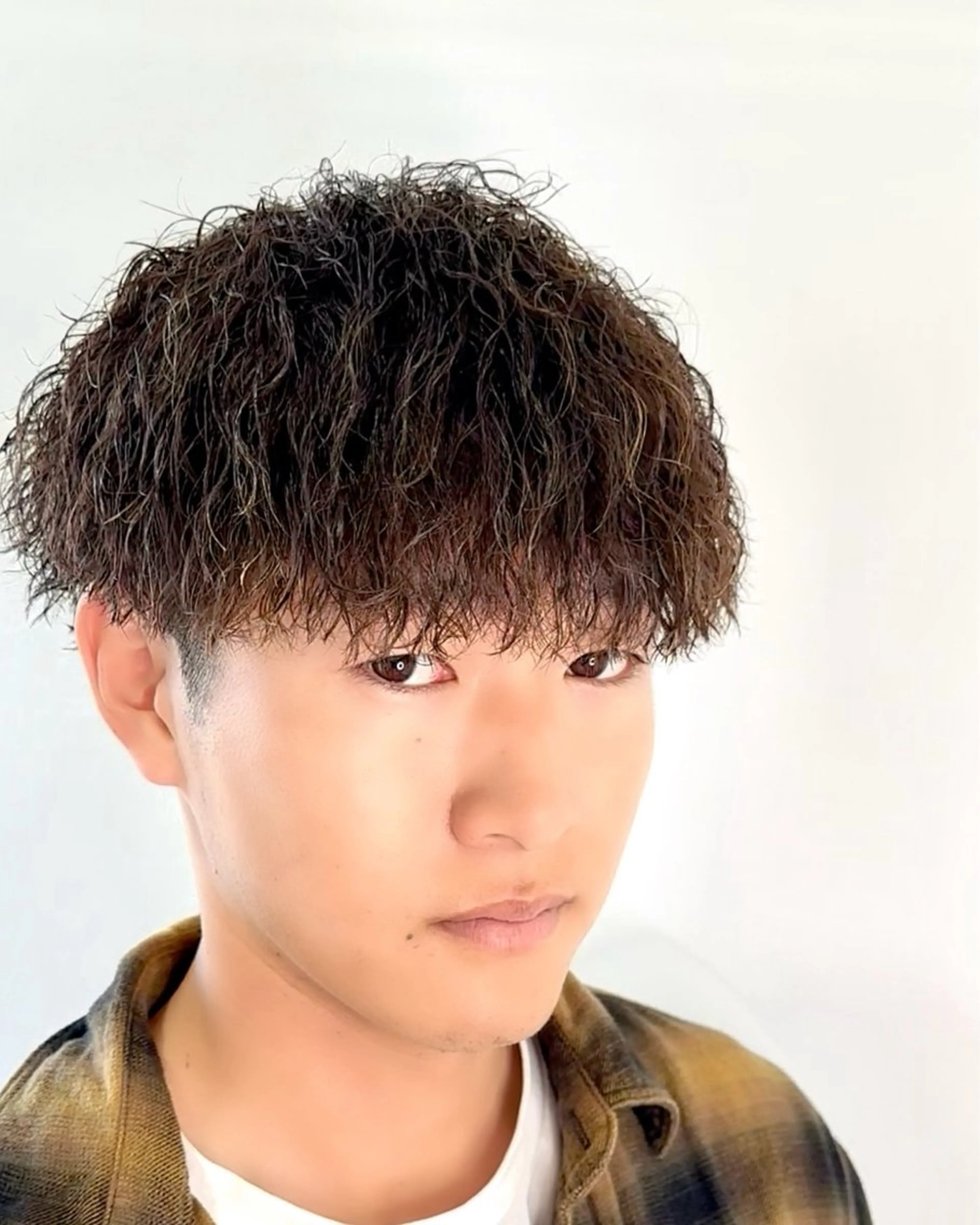 パーマ メンズ マッシュ カット パーマ トリートメント ☆★メンズ特化★☆ 川地由麿のヘアスタイル