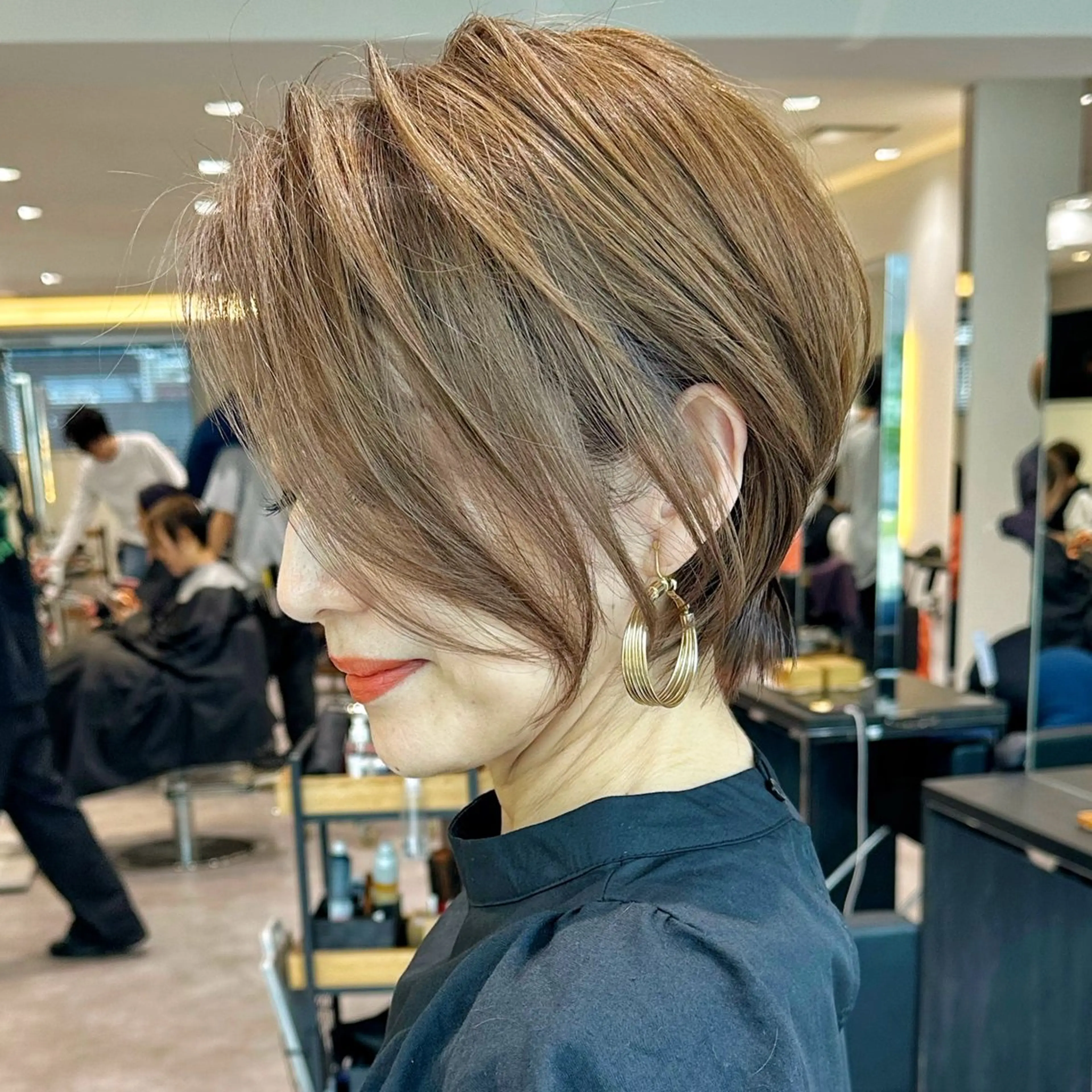 ショート ショートヘア ✨大人ショート特化 /カットモデル/銀座のヘアスタイル